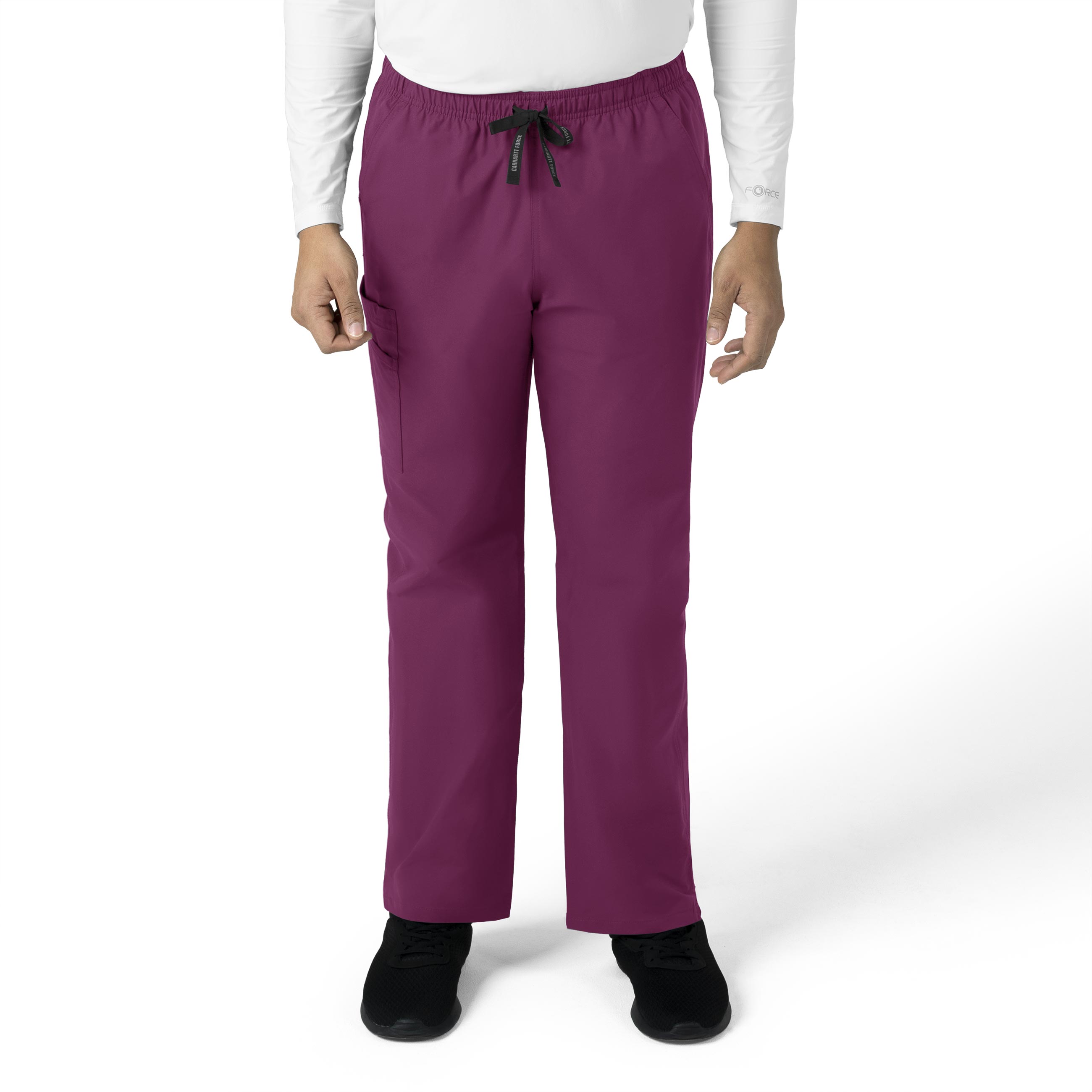 Force Essentials Unisex Elastic Waist Cargo Scrub Pant-Carhartt