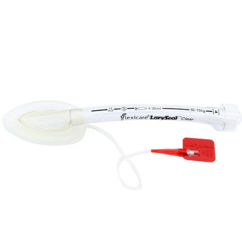 LarySeal™ Clear Laryngeal Mask Airway, Size 4 (110-154lbs)