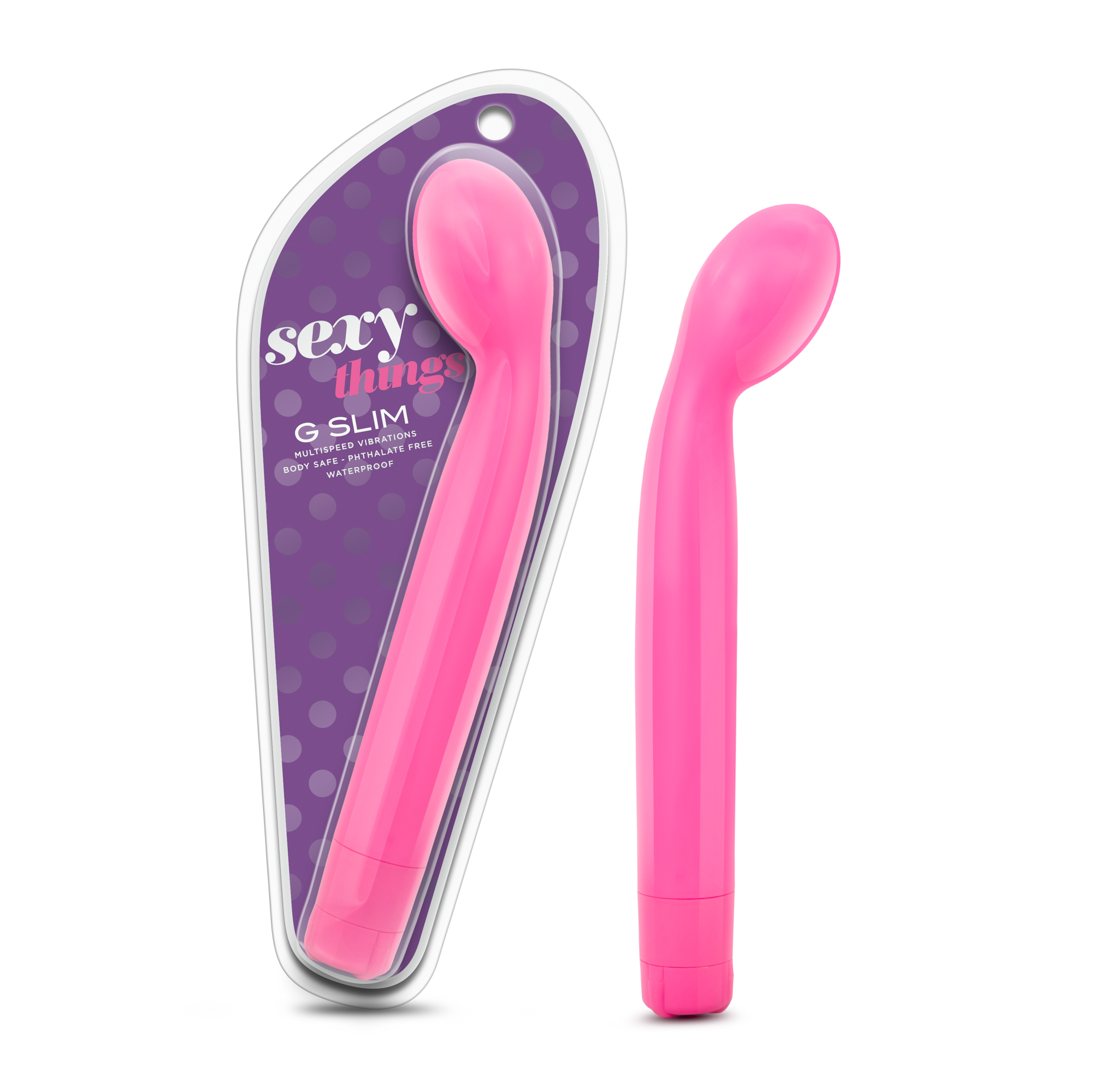 Blush Sexy Things G Slim G-Spot Pink 8.5-Inch Vibrator