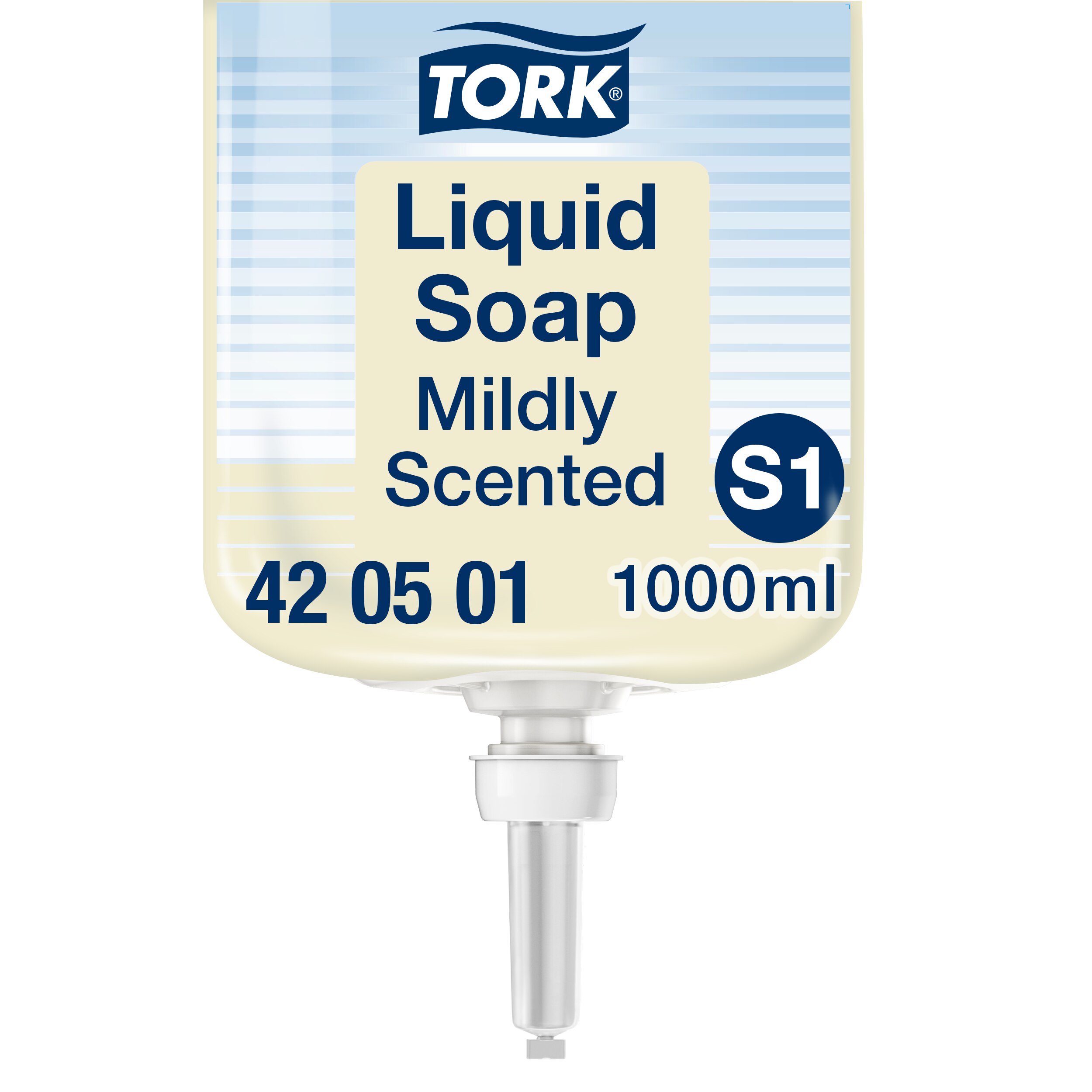 Håndsæbe, Flydende, Refill, 1000 ml, Tork Mild S1