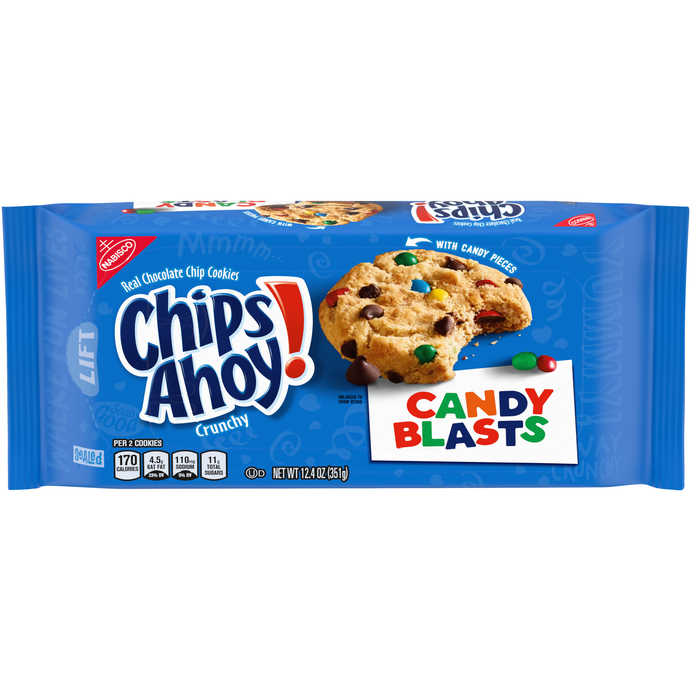 CHIPS AHOY! Candy Blasts Cookies, 12.4 oz