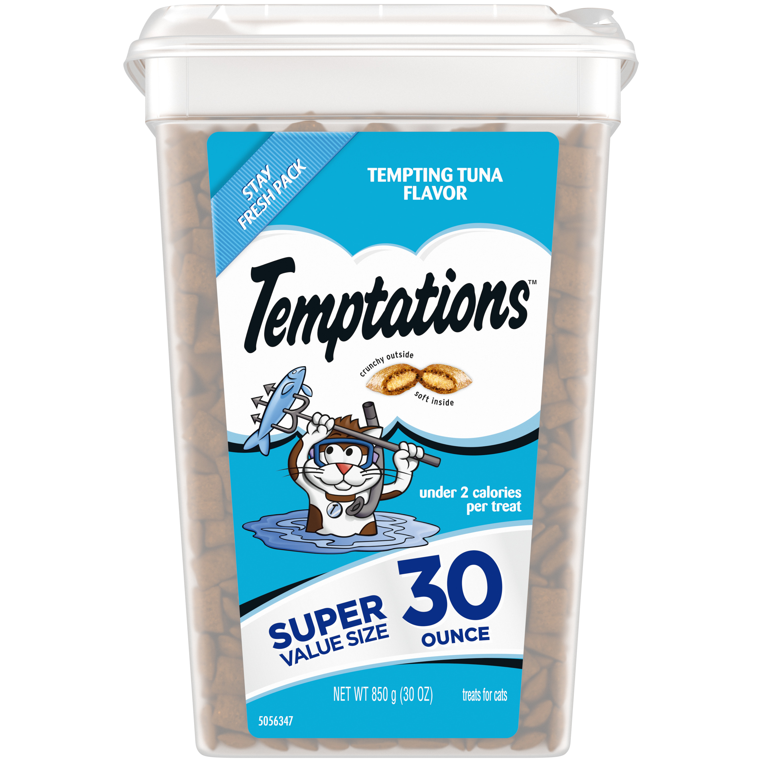 30 oz. Whiskas Temptations Tempting Tuna - Treats