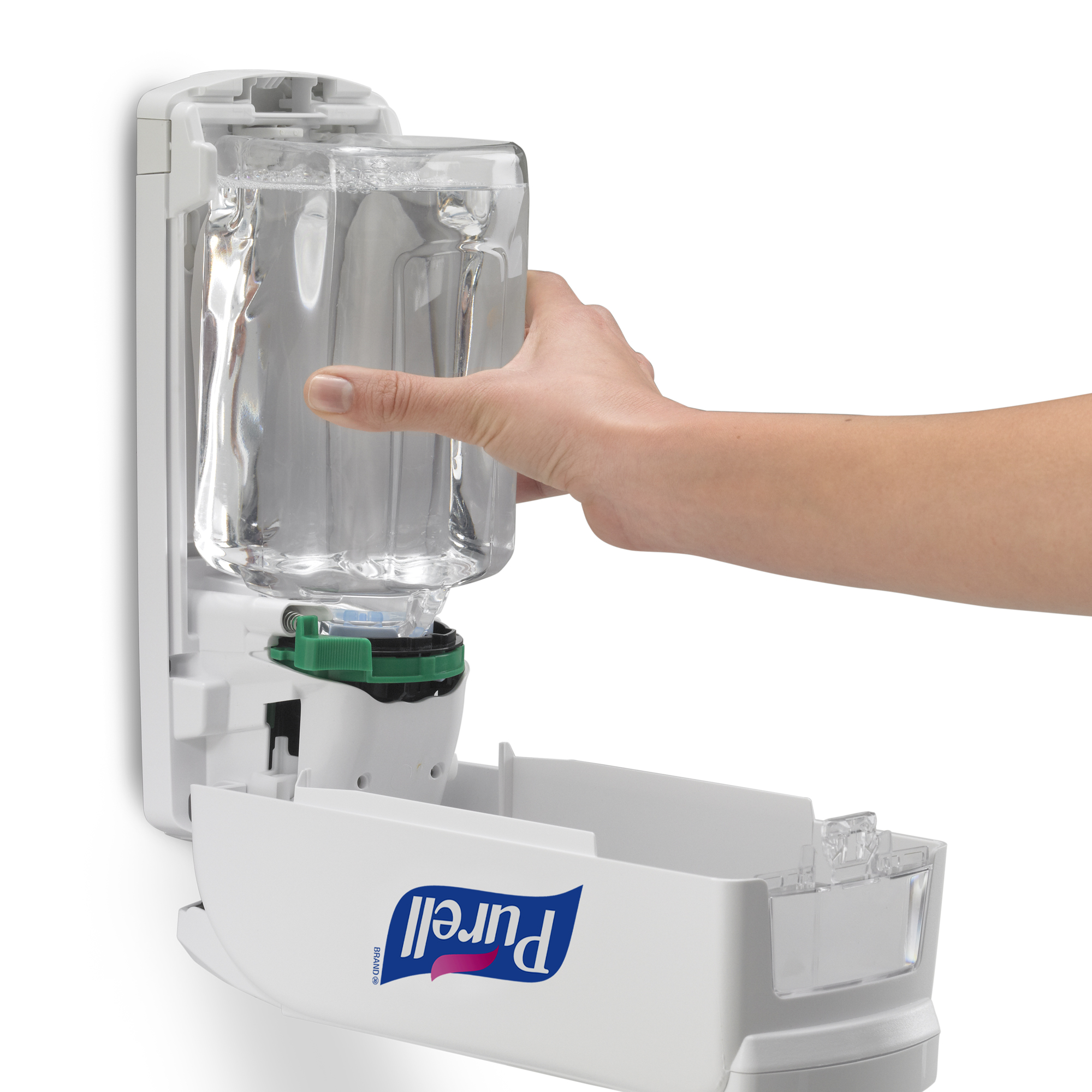 Picture of Purell Hand Cleaner Dispenser - White