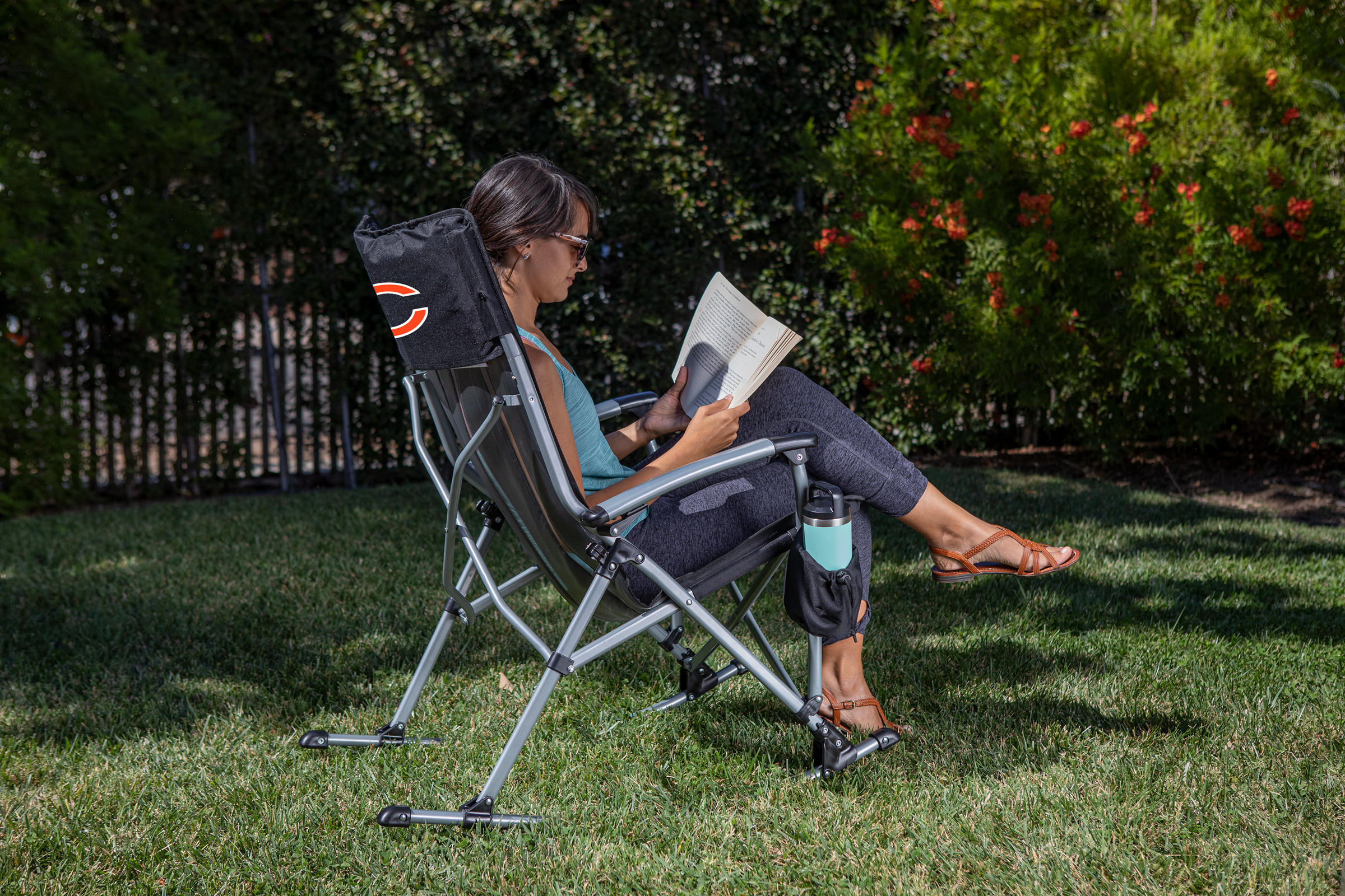 Chicago Bears - Outdoor Rocking Camp Chair