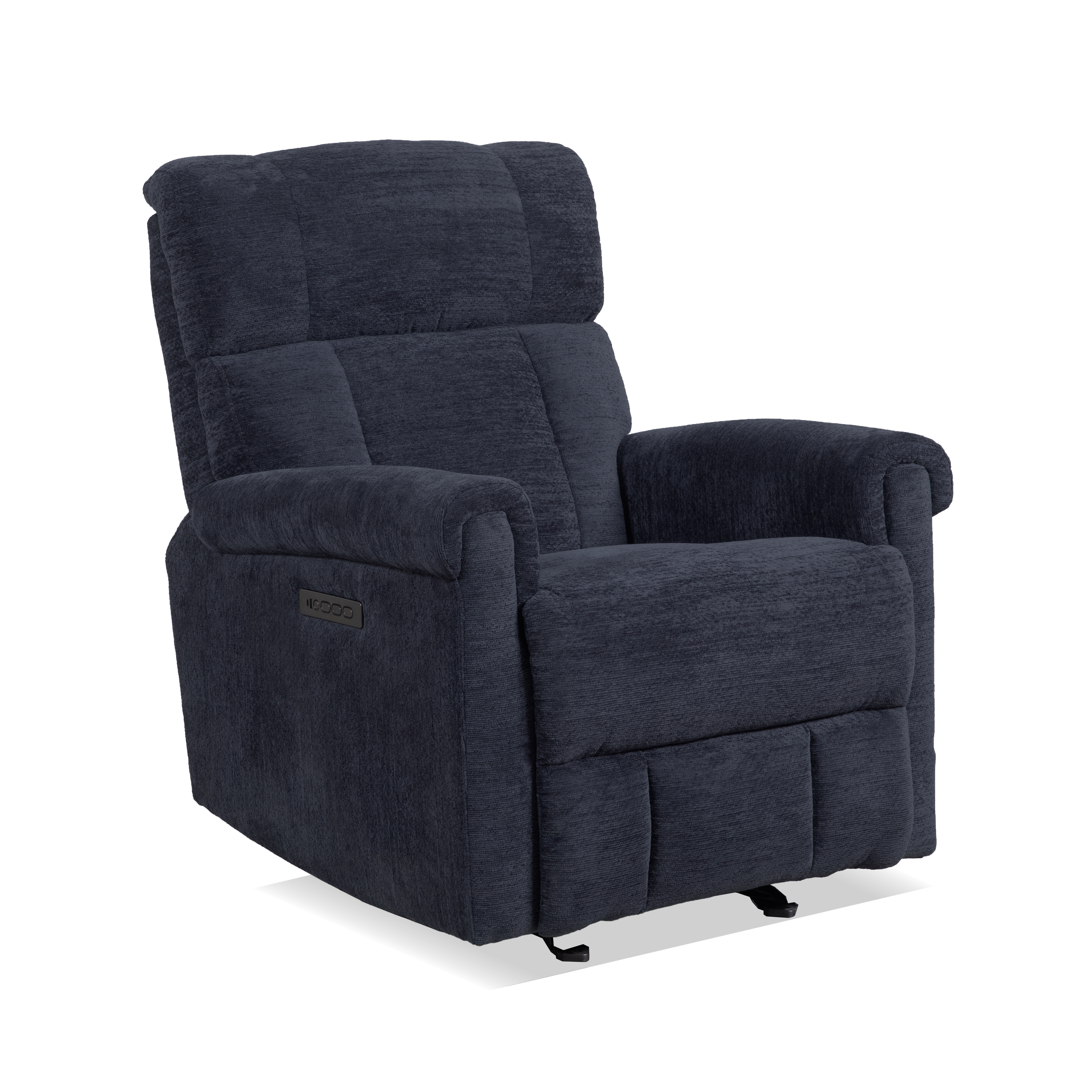 Flexsteel Classic Power Gliding Recliner with Power Headrest & Lumbar