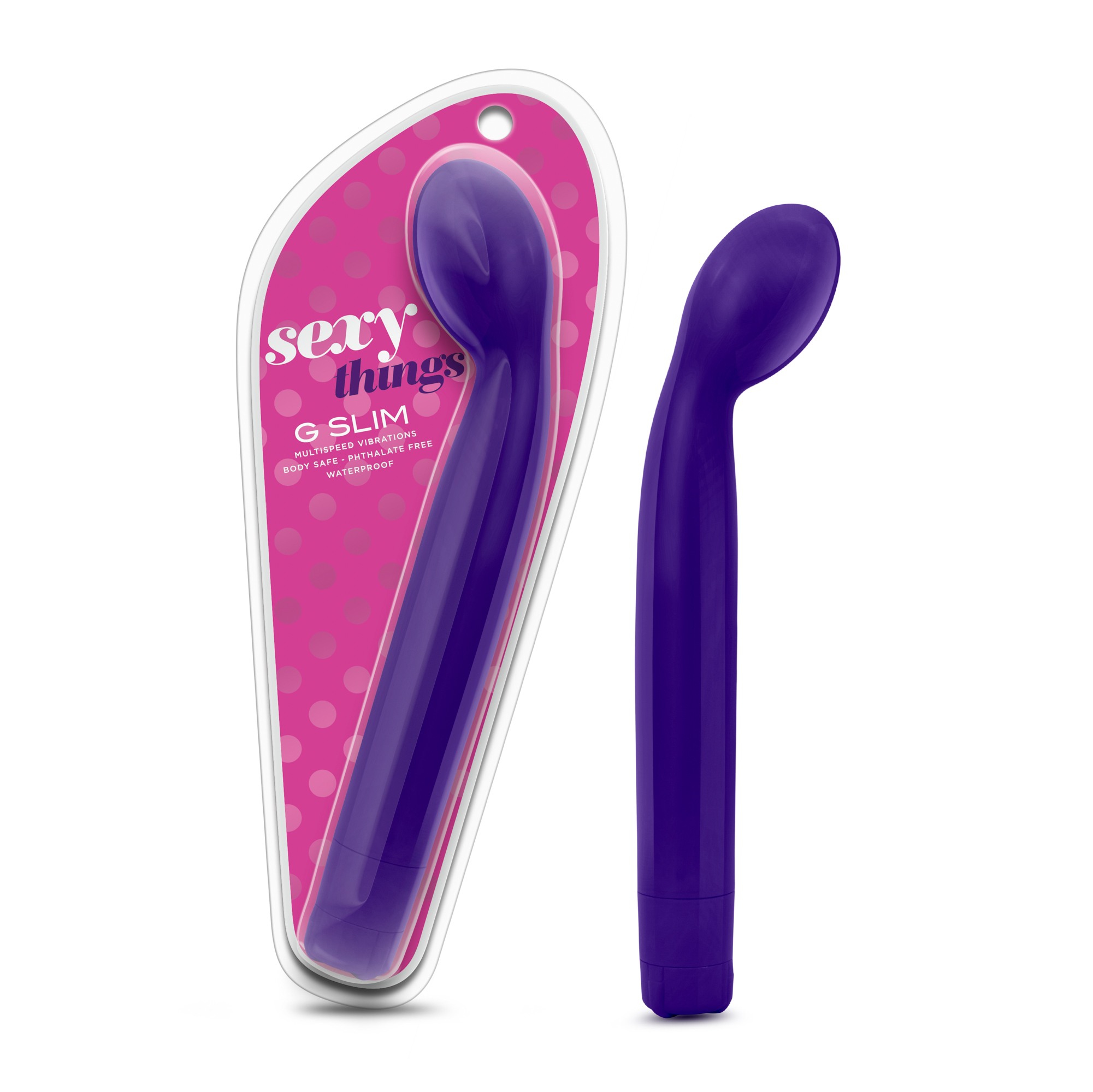 Blush Sexy Things G Slim G-Spot Purple 8.5-Inch Vibrator