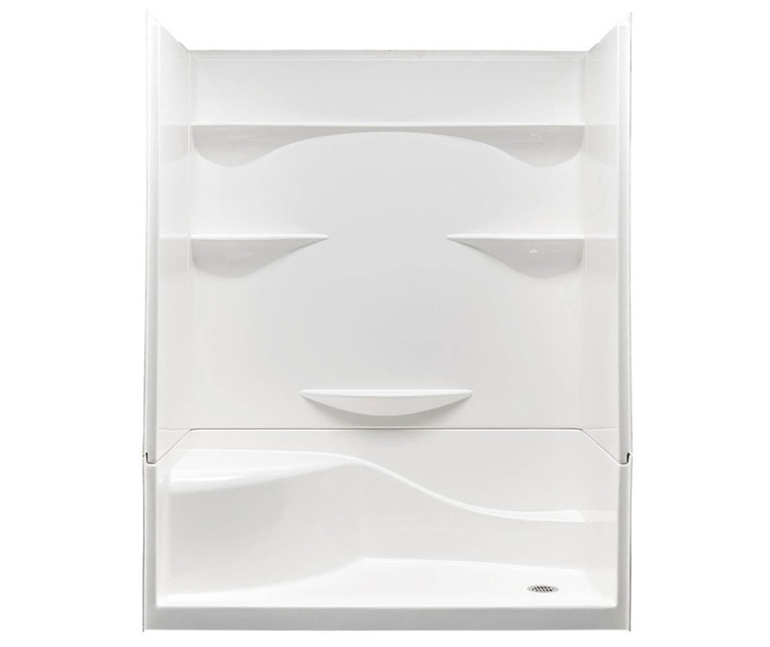 Acrylx Alcove Four Piece Shower In view 14