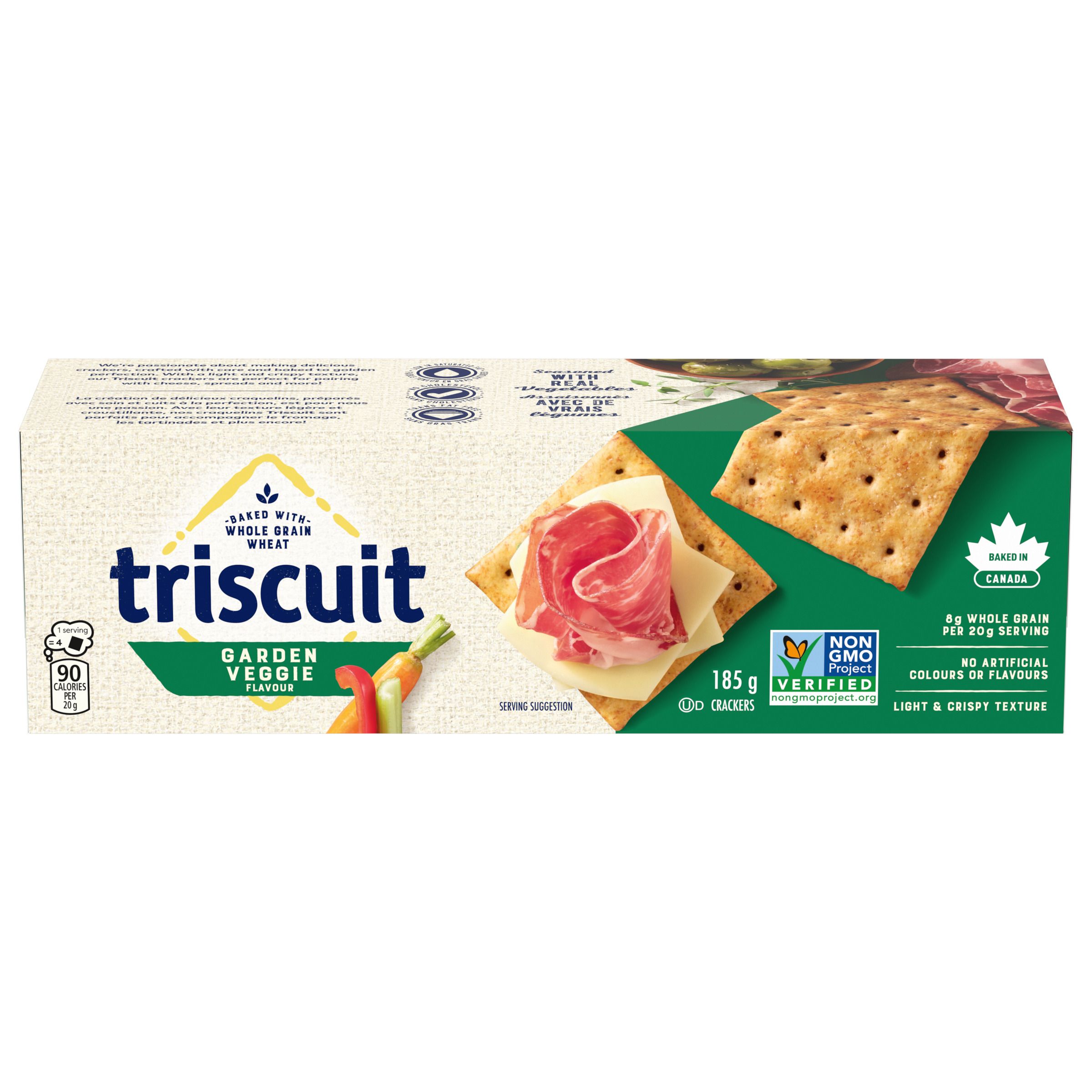 Triscuit Garden Veggie, 185g-thumbnail-0