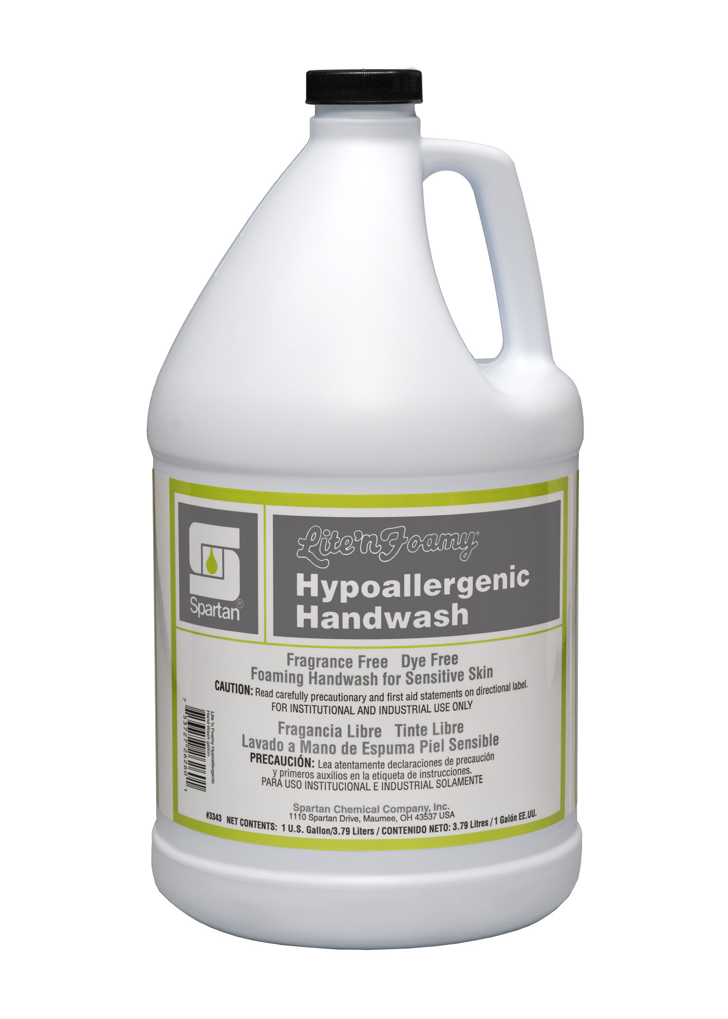 Spartan Chemical Company Lite'n Foamy Hypoallergenic Handwash, 1 GAL 4/CSE