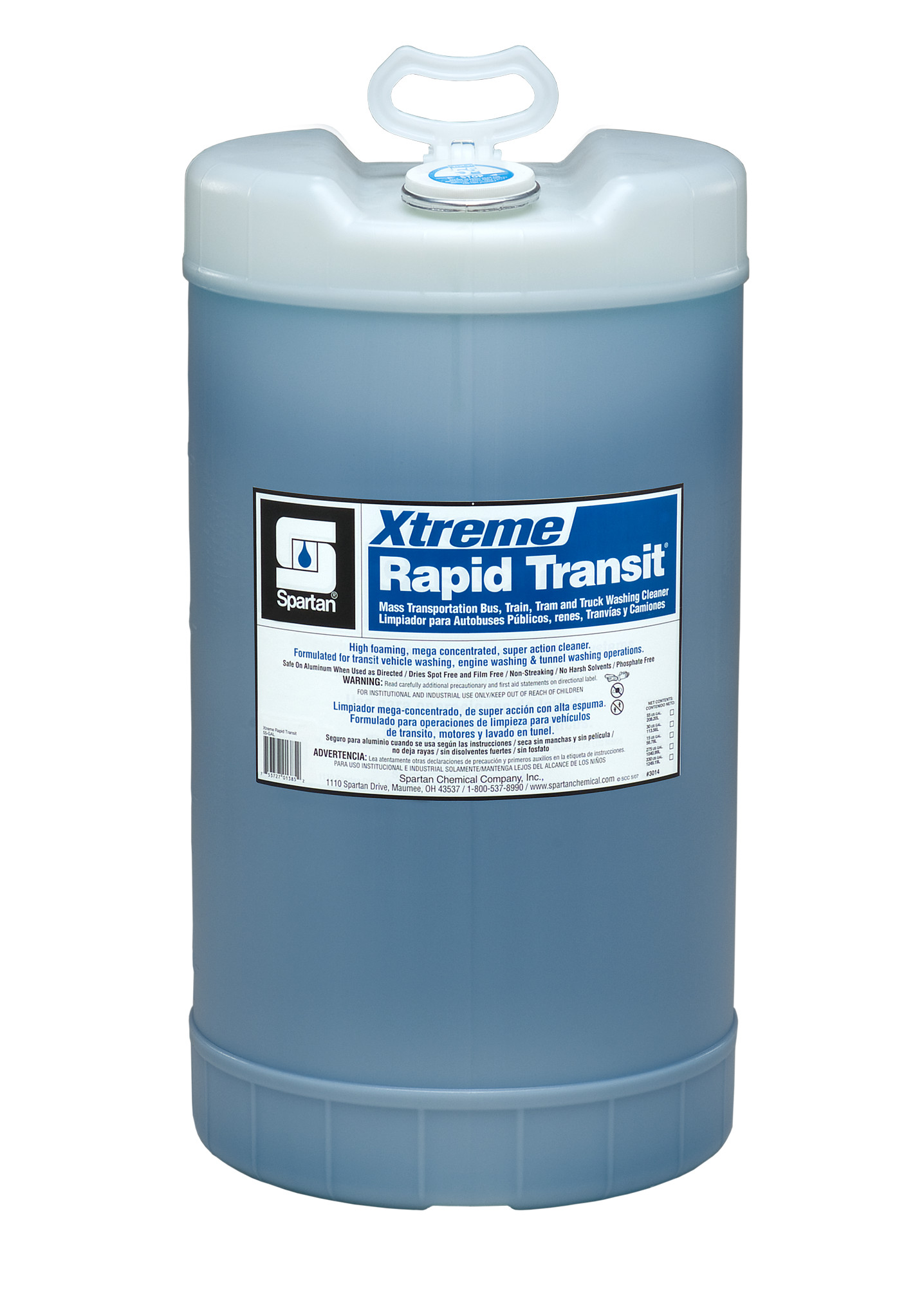 Spartan Chemical Company Xtreme Rapid Transit, 15 GAL DRUM