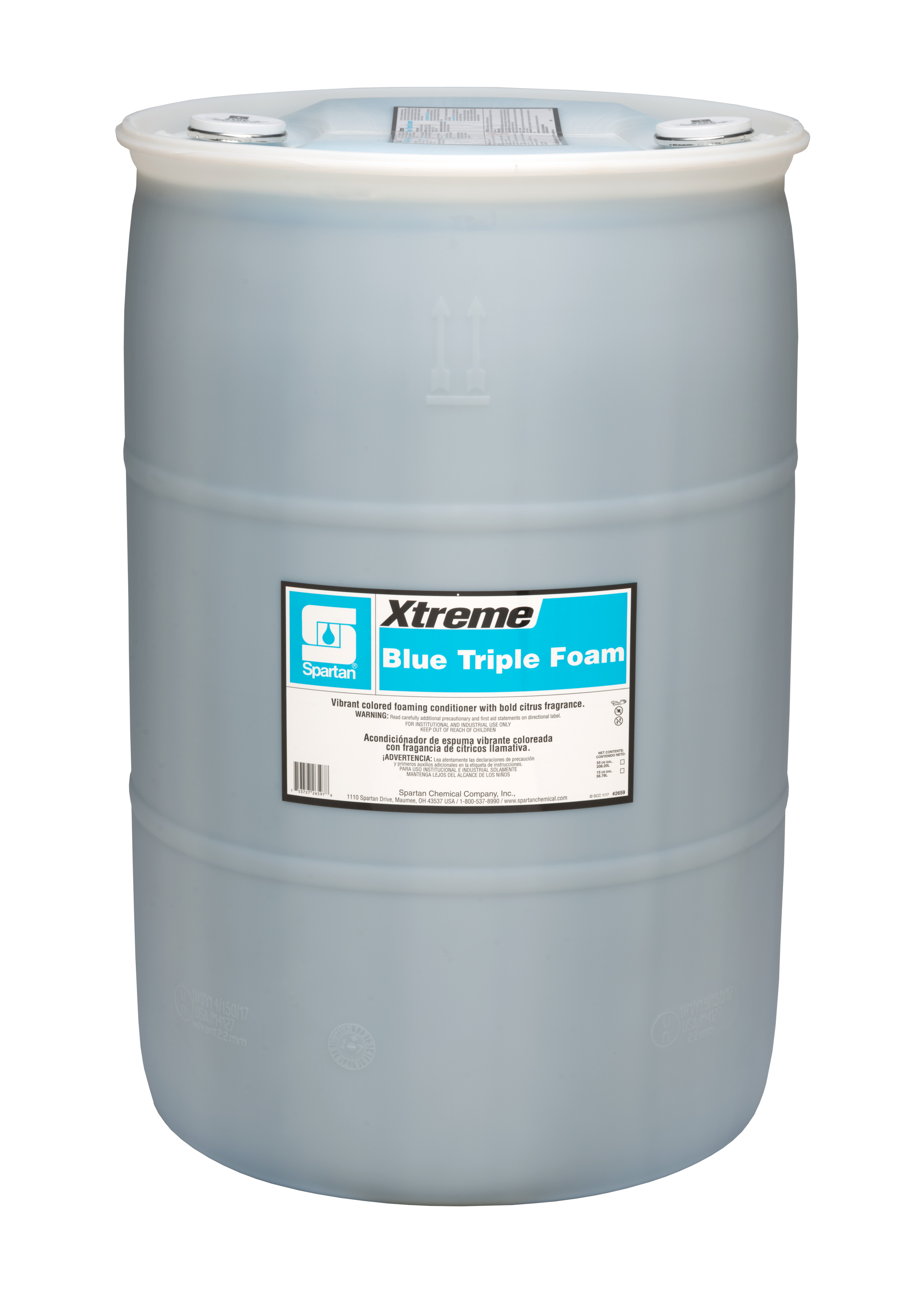 Spartan Chemical Company Xtreme Blue Triple Foam Polish, 55 GAL DRUM