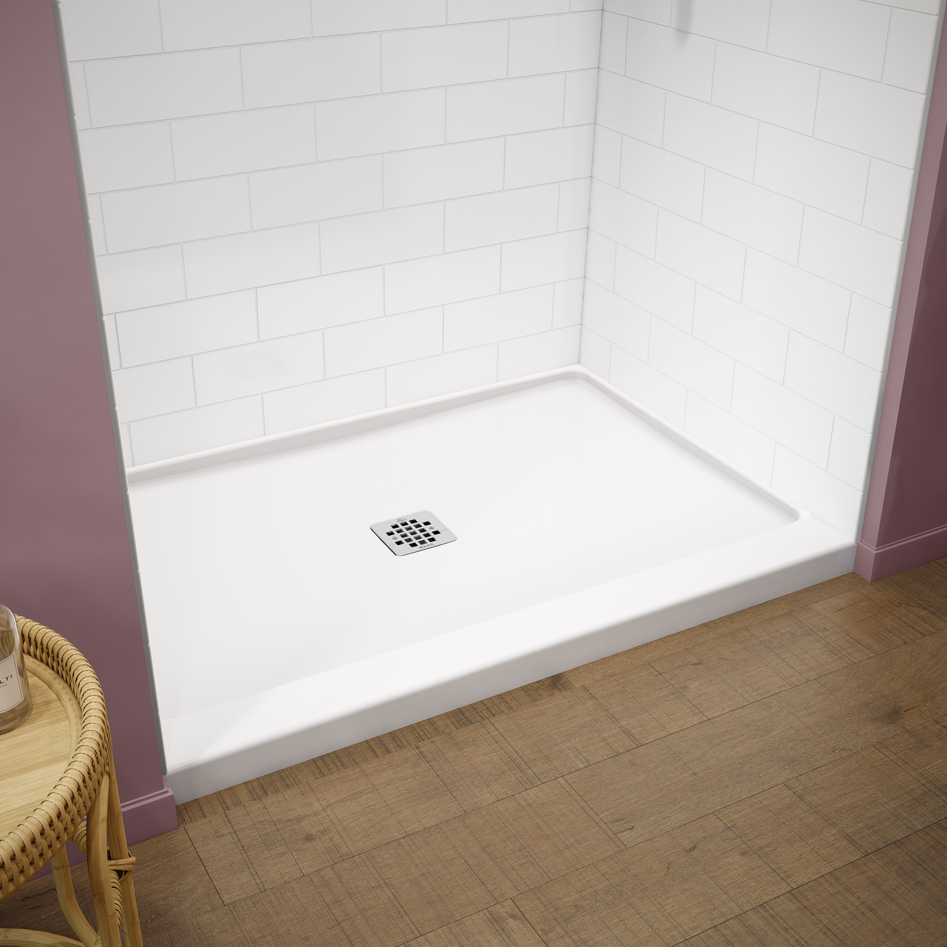 ShowerCast 4834 - Square Drain view 3