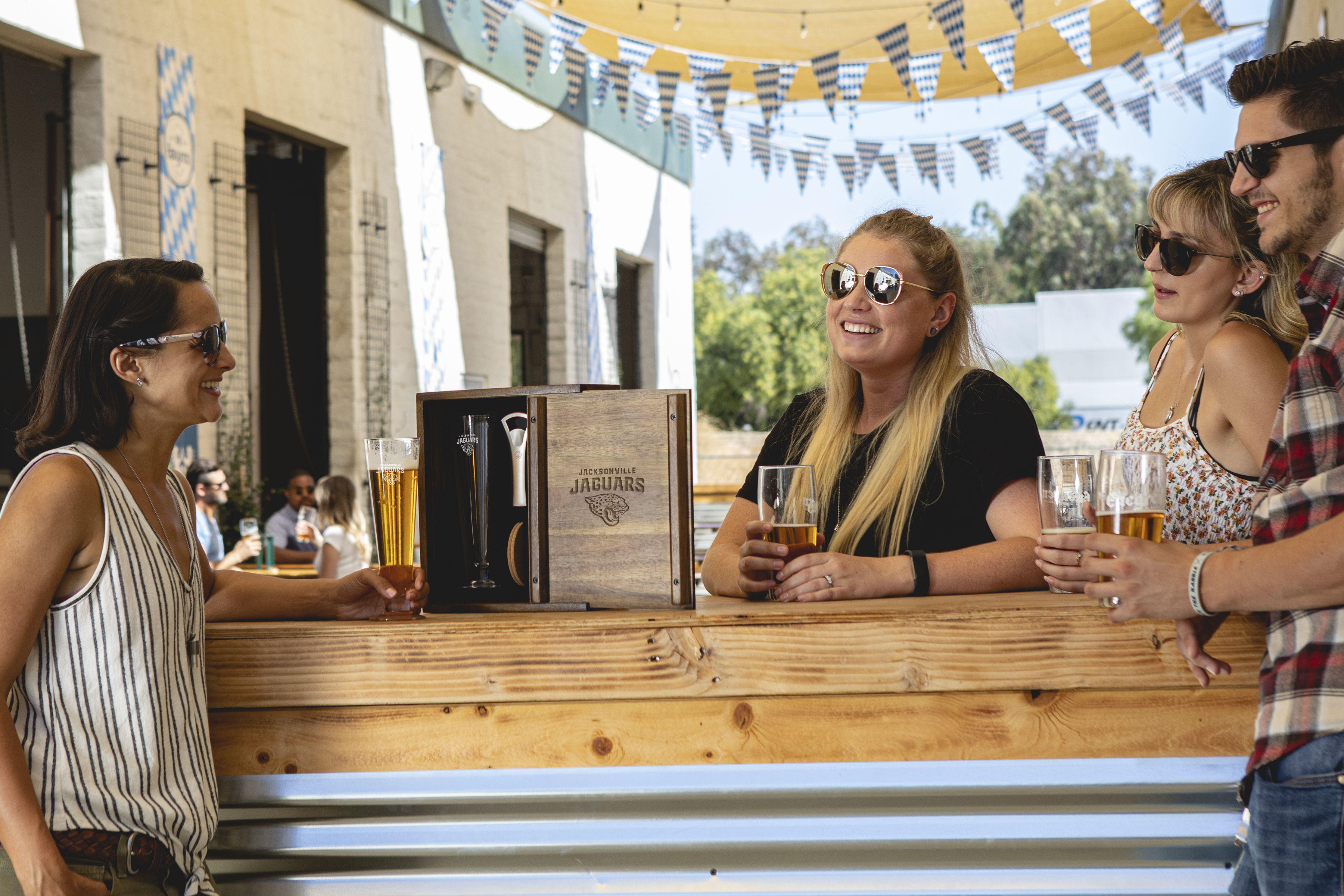 Jacksonville Jaguars - Pilsner Beer Glass Gift Set