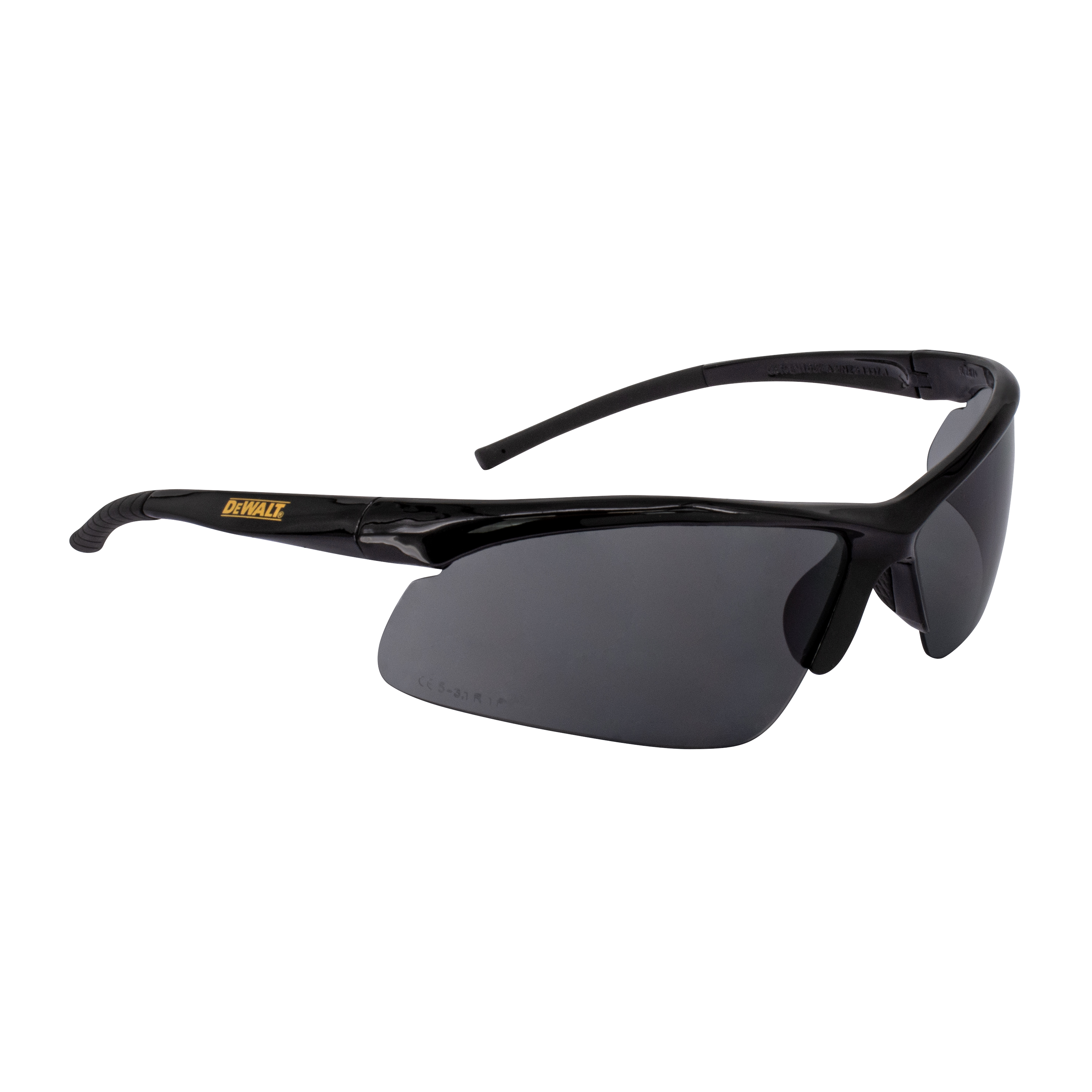 DPG51 Radius Retail Protective Eyewear - Black Frame - Smoke Lens