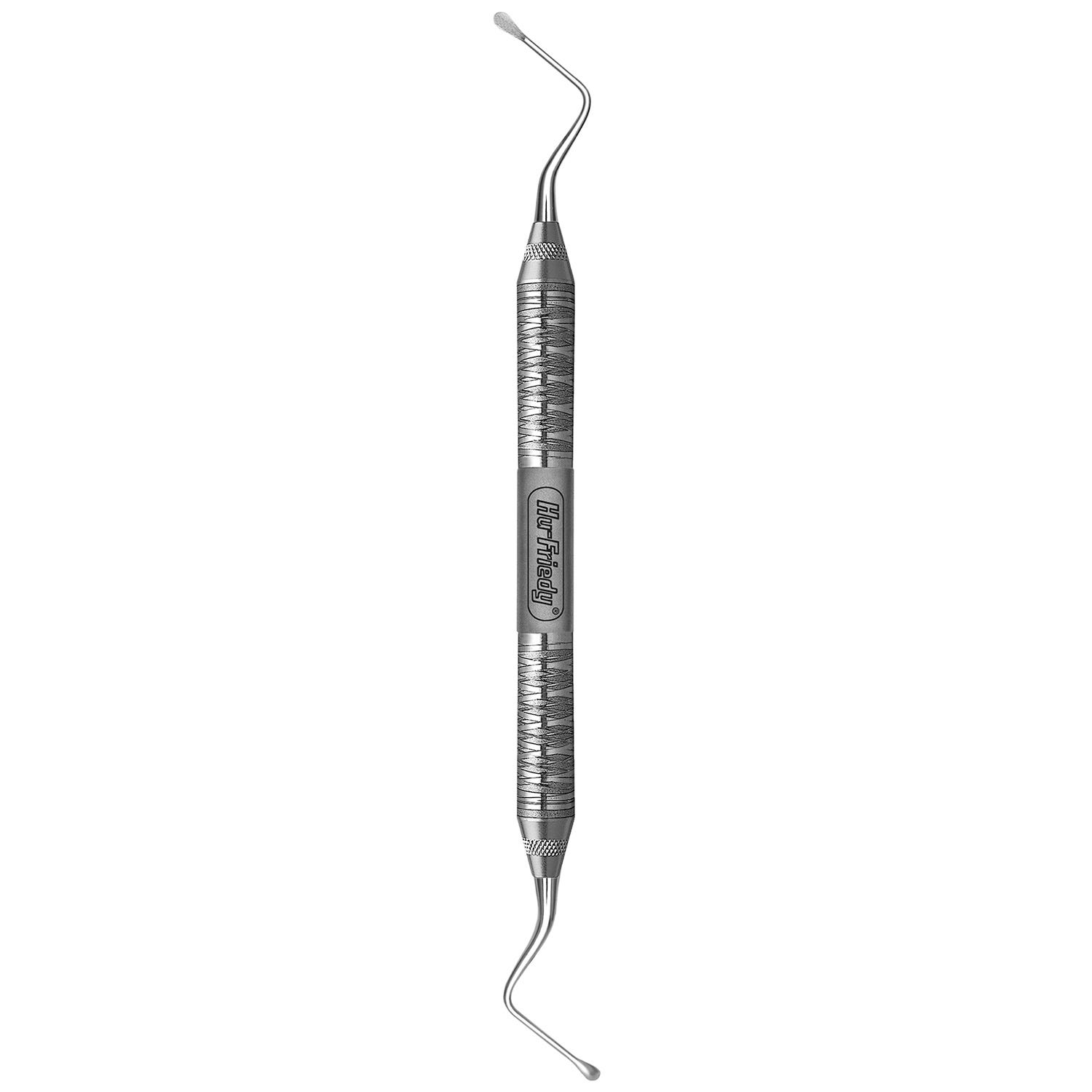 Curette Lucas #85 #6 Satin Steel Handle Double Ended