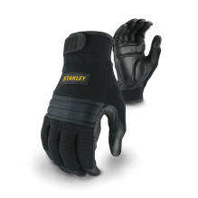 STANLEY SY800 EU Premium Leather Padded Palm Gloves