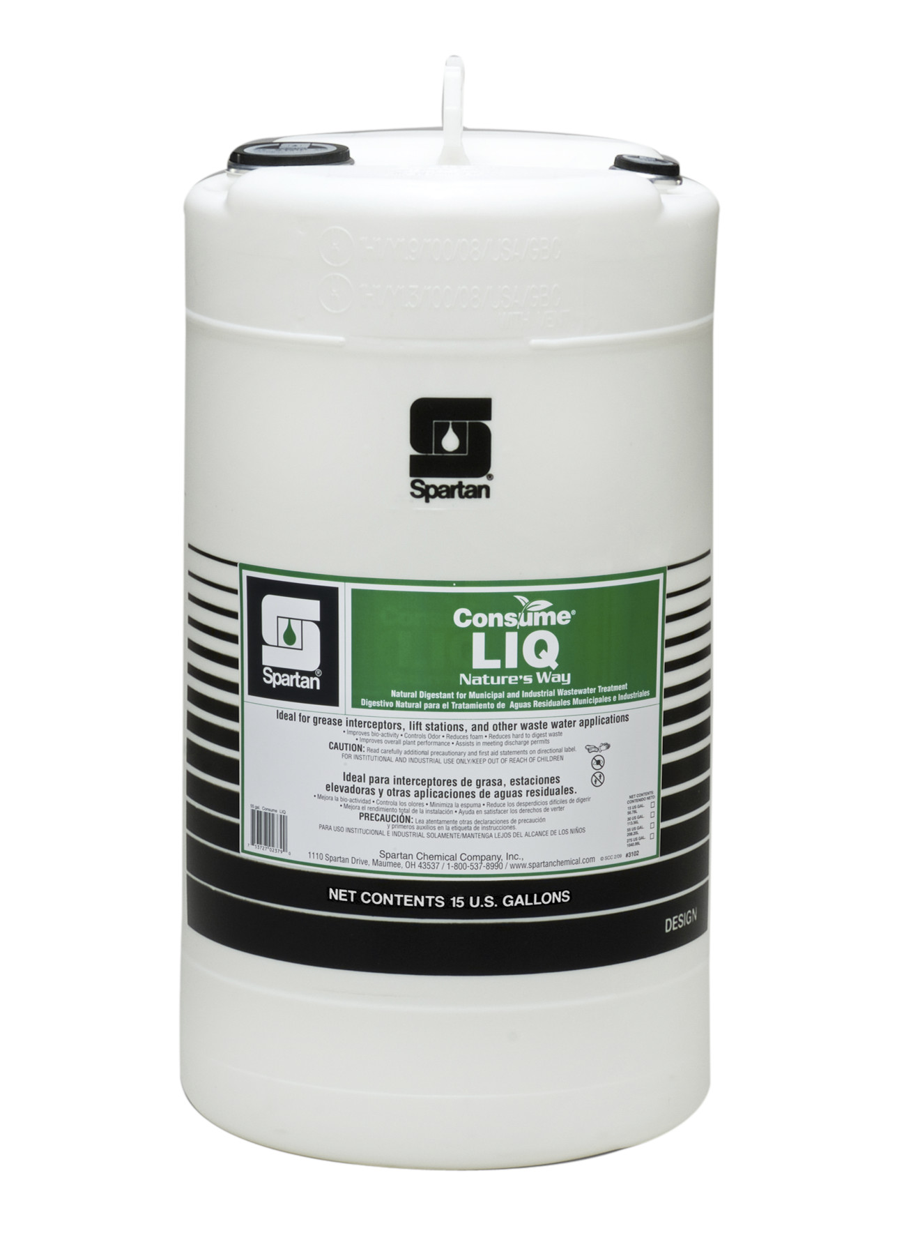 Spartan Chemical Company Consume LIQ, 15 GAL DRUM
