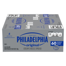 Philadelphia Original Cream Cheese Spread 60-1 oz Cups