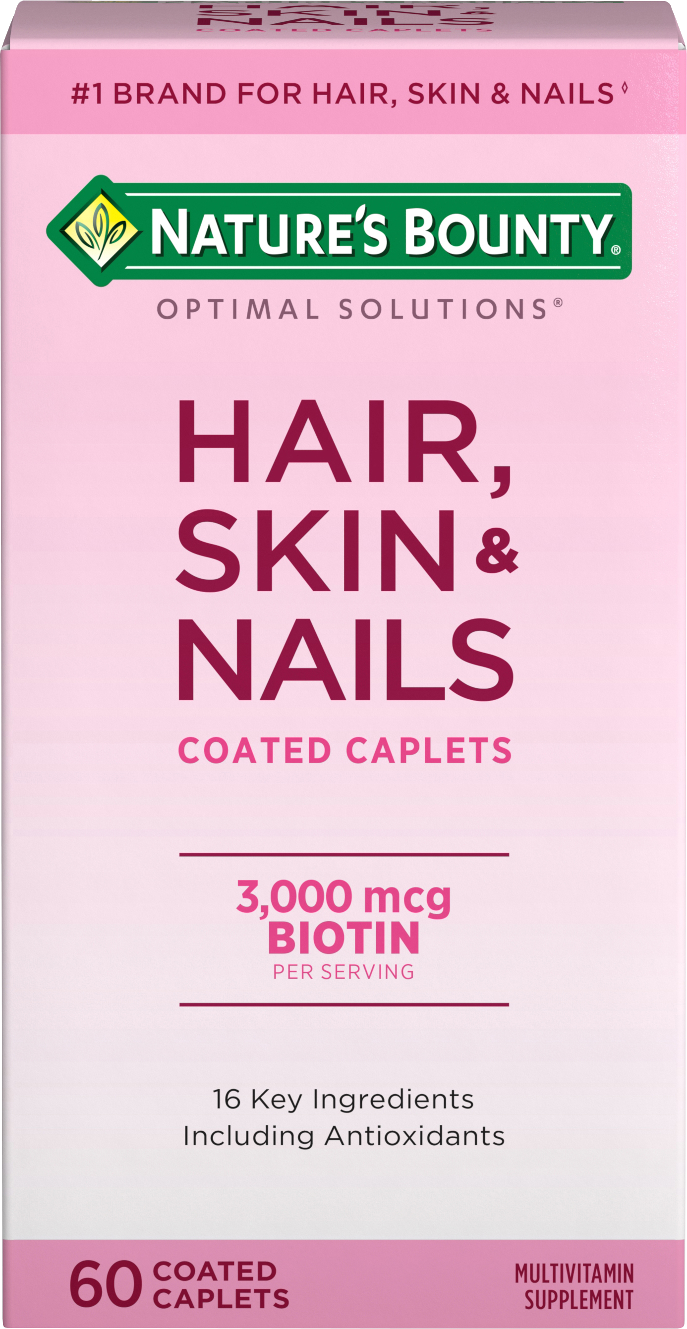 Nature's Bounty® Hair, Skin and Nails Formula Tablets