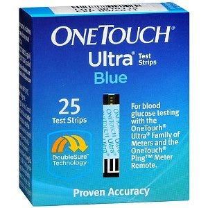 OneTouch® Ultra Blood Glucose Test Strips 25/Box
