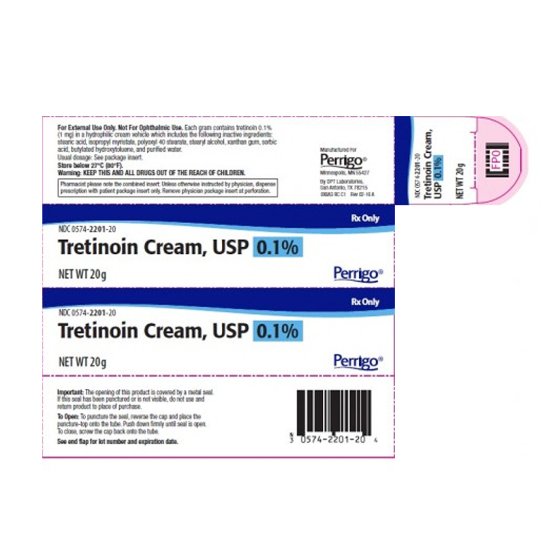 Tretinoin 0.001 20gm