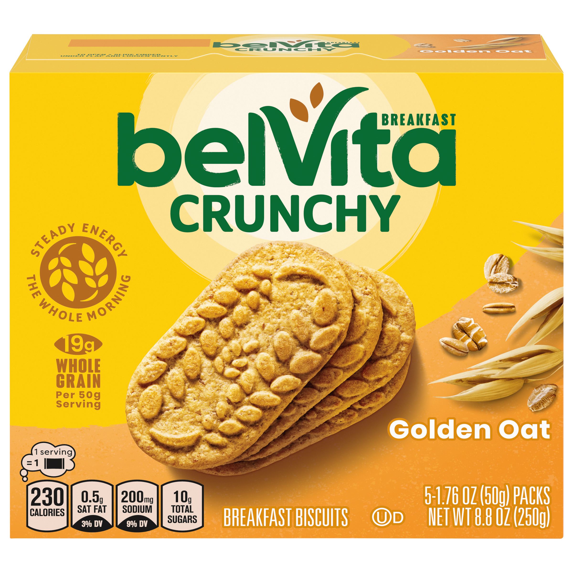 BELVITA Crunchy Golden Oat Breakfast Biscuits 8.8 OZ