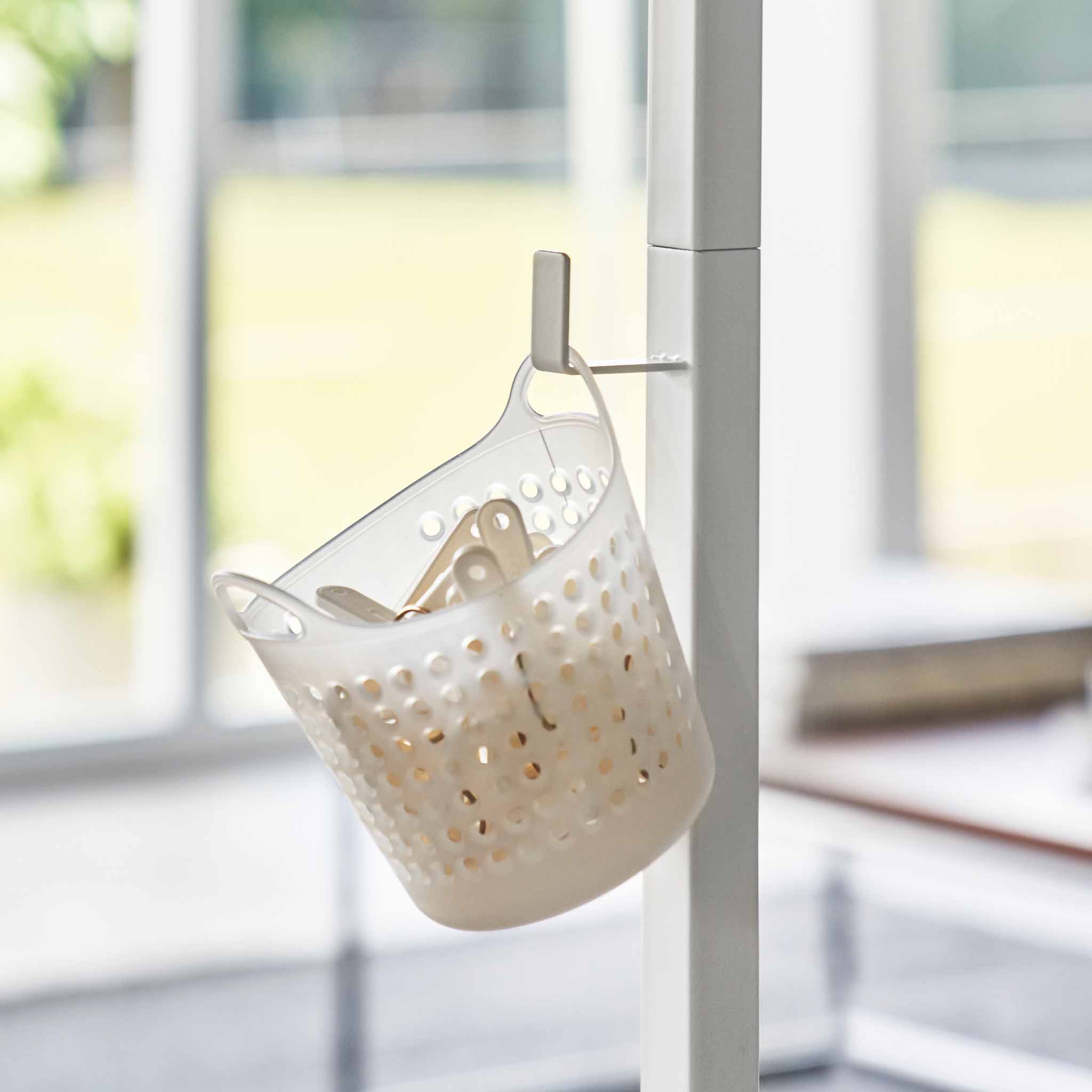 Foldable Double-Bar Indoor Drying Rack : Smart Storage Add-Ons