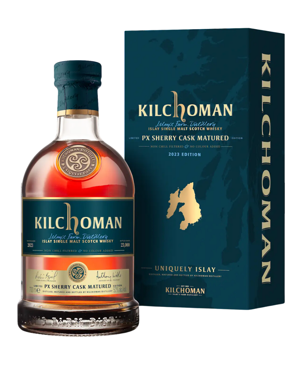 KILCHOMAN PX SHERRY CASK WHISKEY