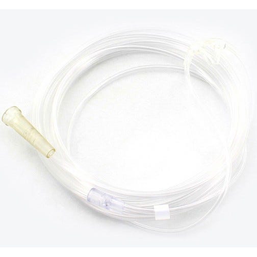 Nasal Cannula O2 Only 7', Soft Tip Curved, Adult- 50/Box
