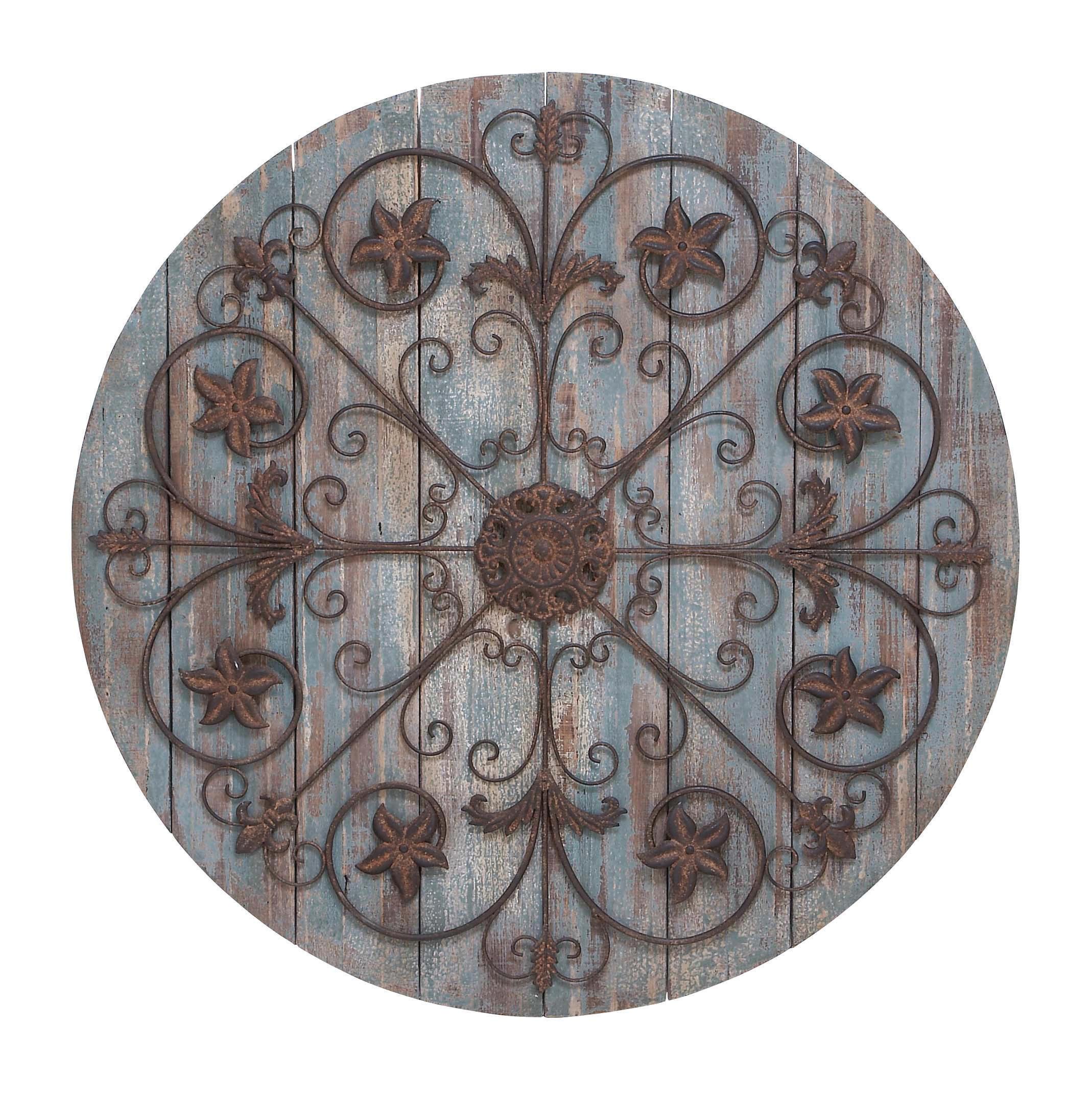 brown wooden  wall decor, 36" x 1" x 36"