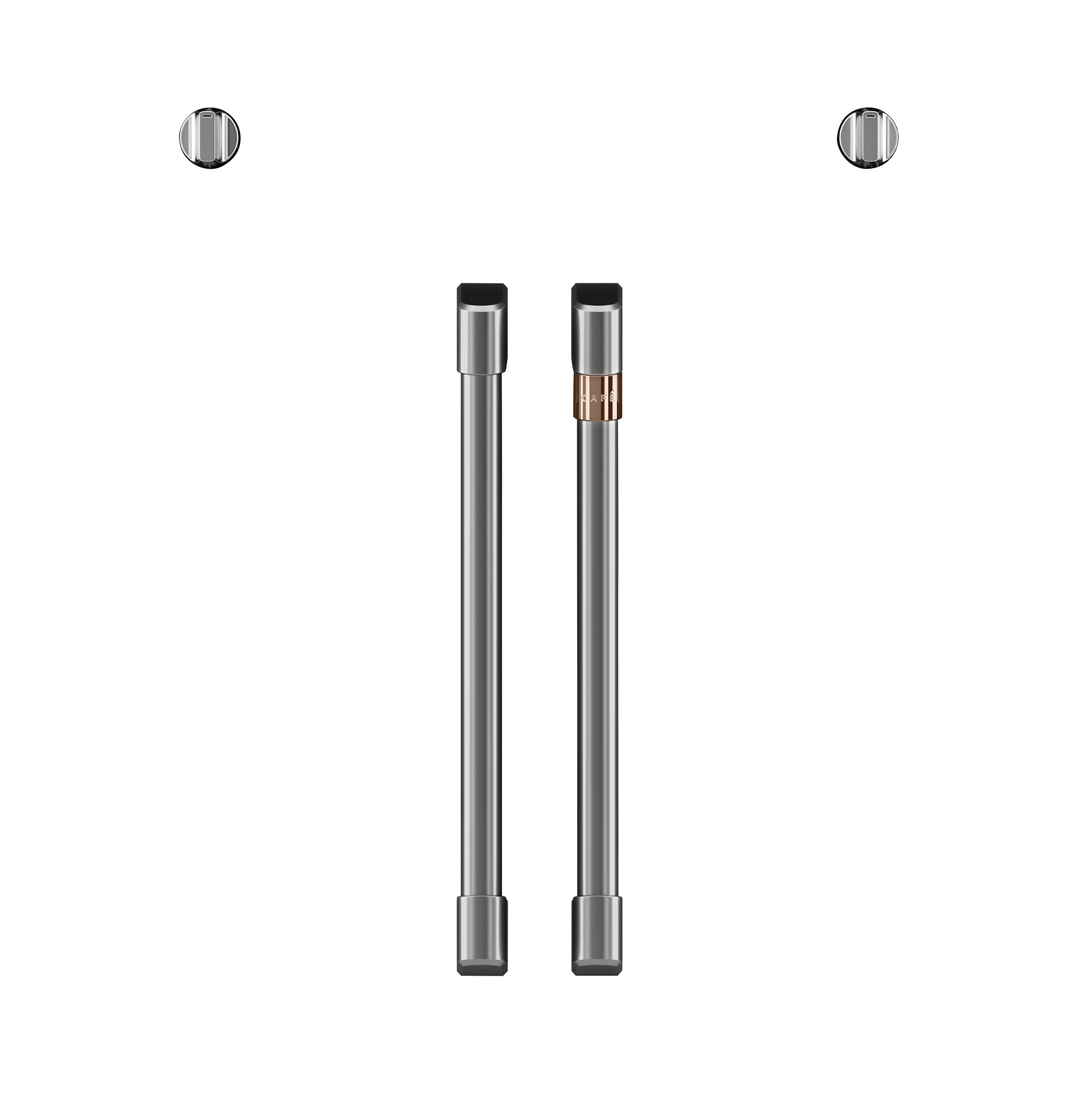 30" Width Hndl & Knob Kit for French-Dr Sgl Wall Ovens Brushed Stainless For use w/ Wall Ovens — Not Connectable view 6