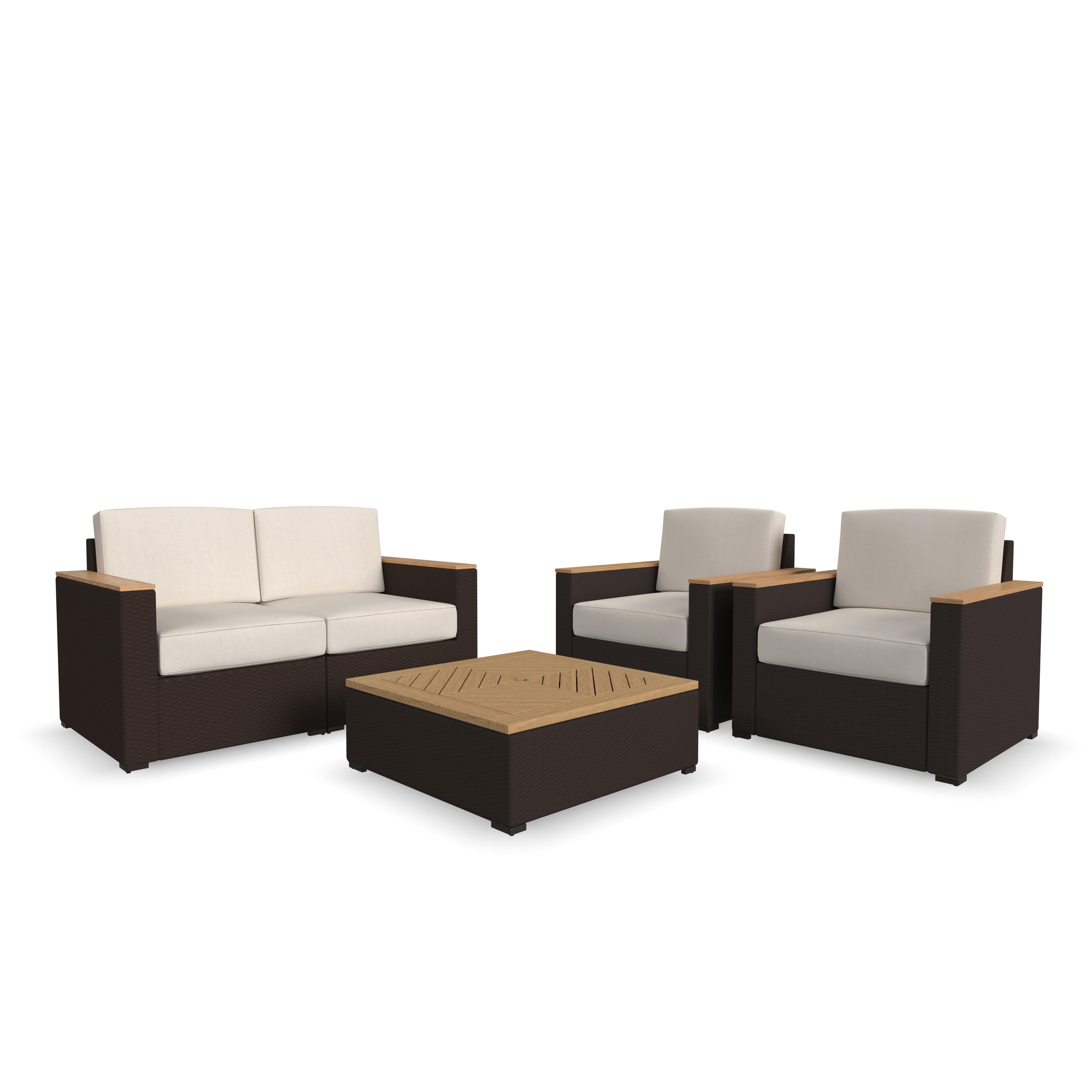 Homestyles Palm Springs Outdoor Loveseat Set