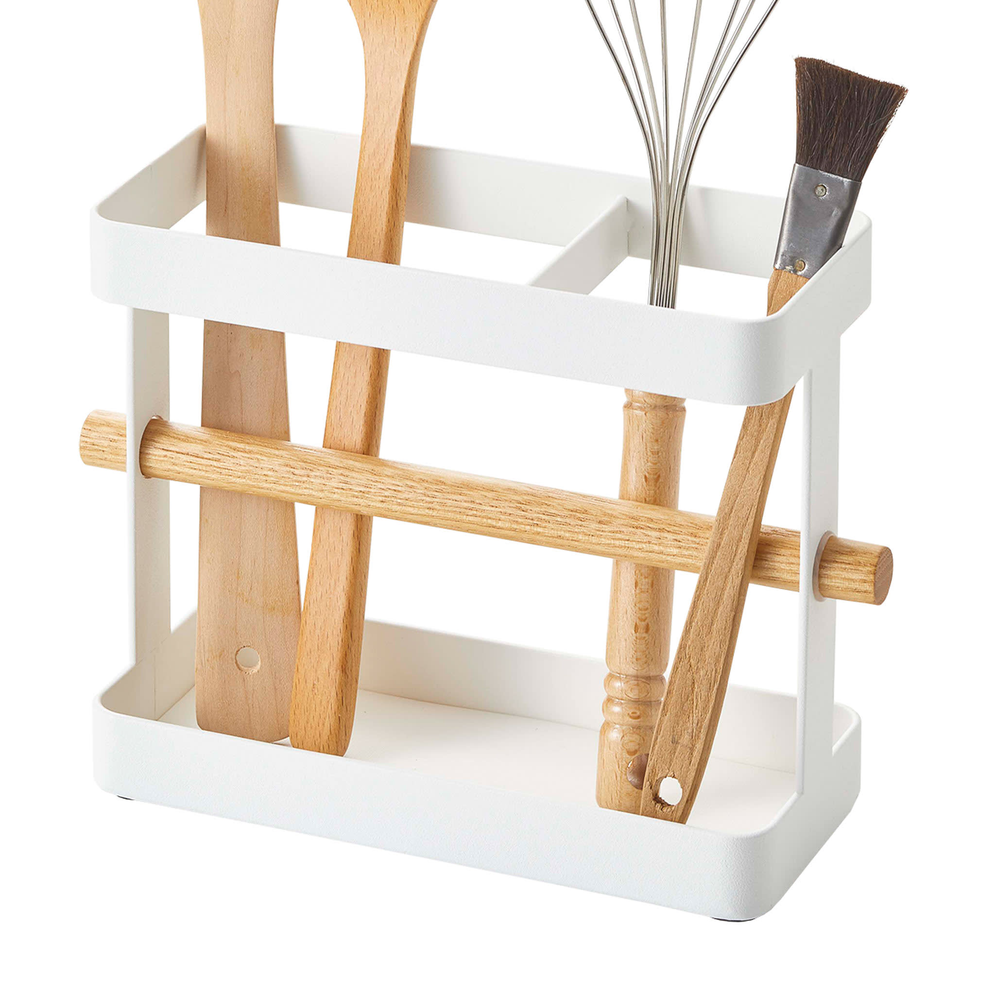 Kitchen Tool Stand : Wooden Crossbar