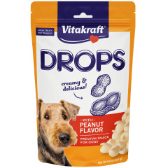 Image of Vitakraft Drops Dog Treat with Peanut, 8.8 oz