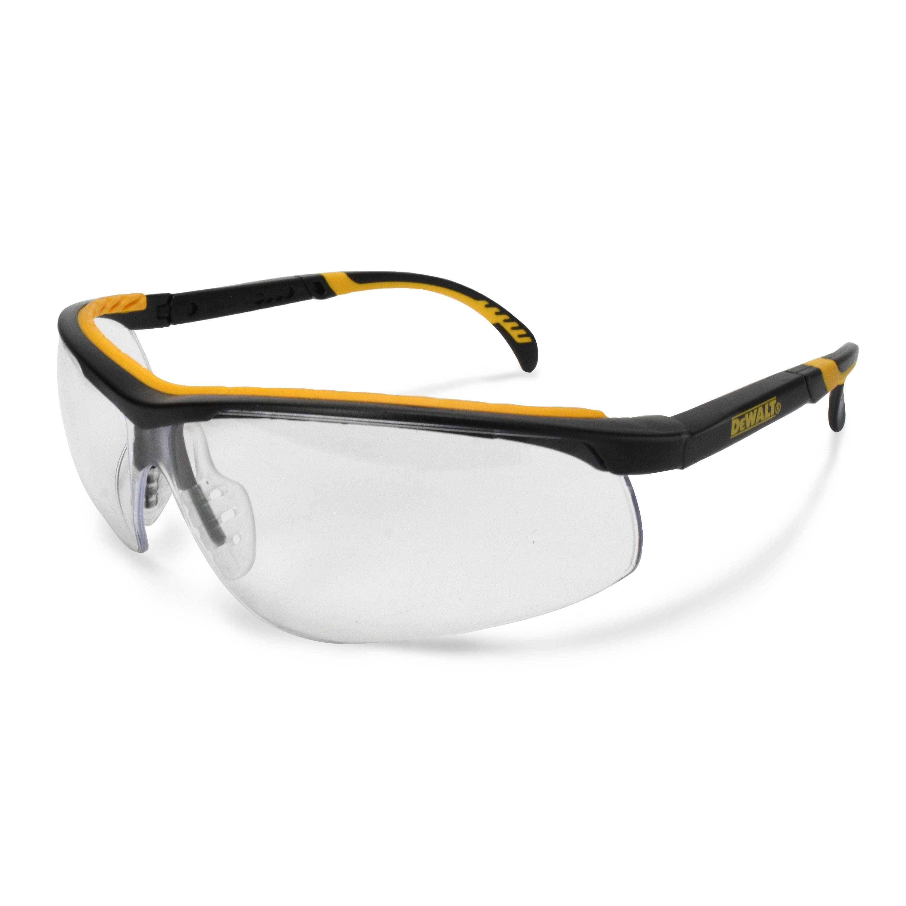 DPG55 DC Protective Eyewear - Black Frame - Clear Lens