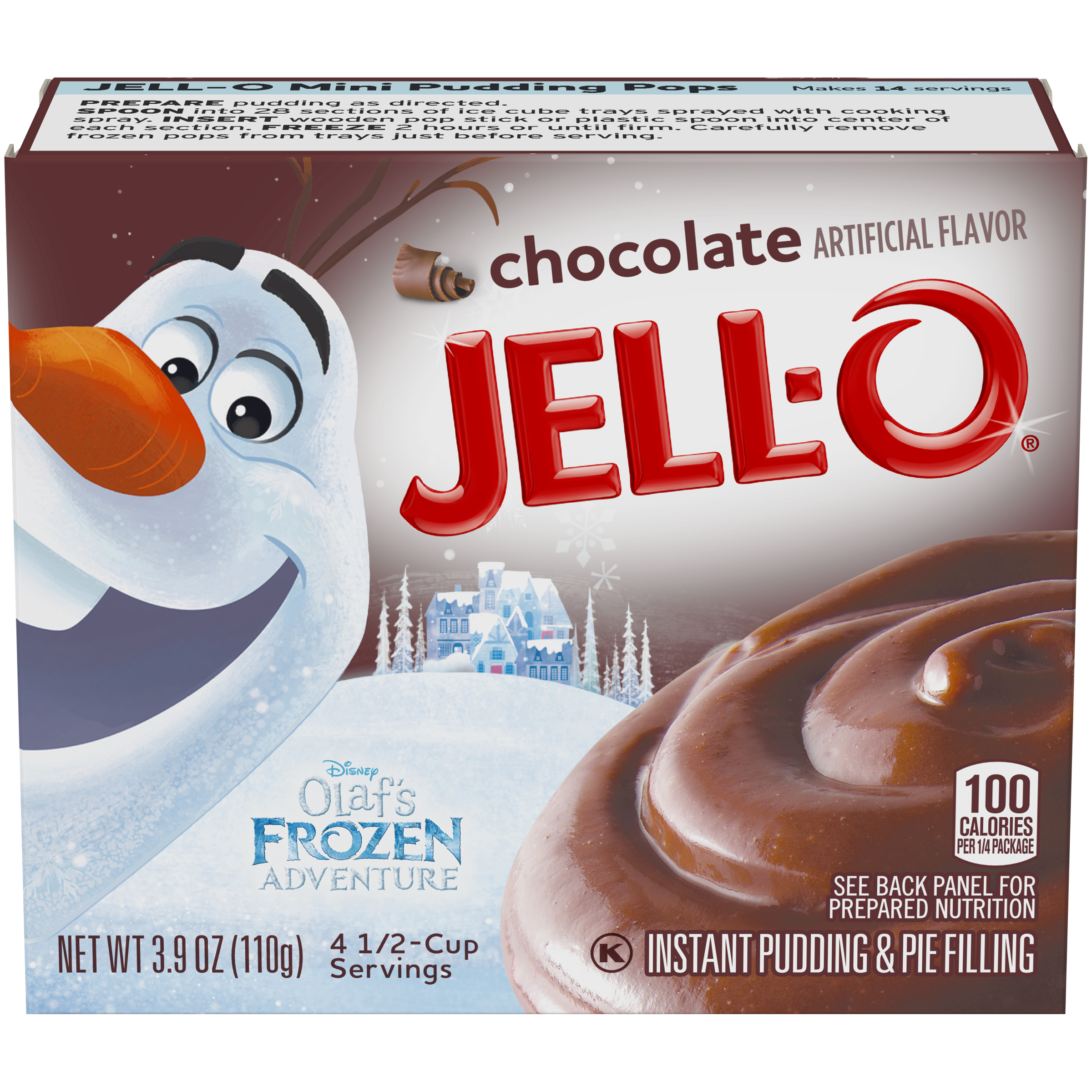 JellO Instant Chocolate Pudding & Pie Filling 3.9 oz Box Kraft Recipes