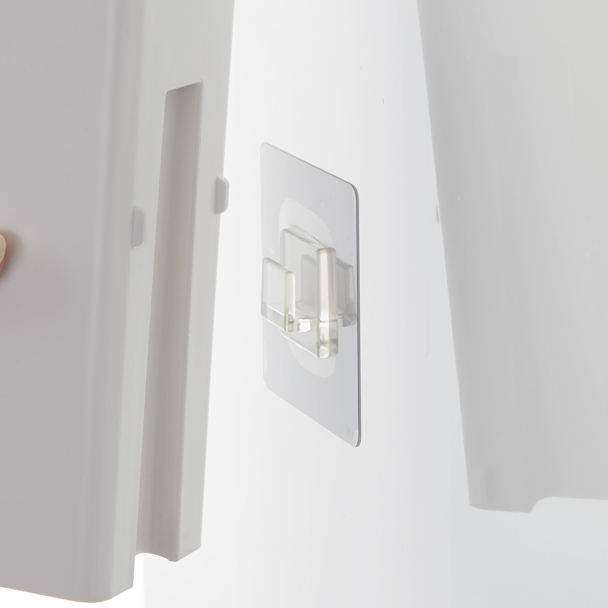 Film Hook Soap Dispenser : Easy Film Hook Mounting