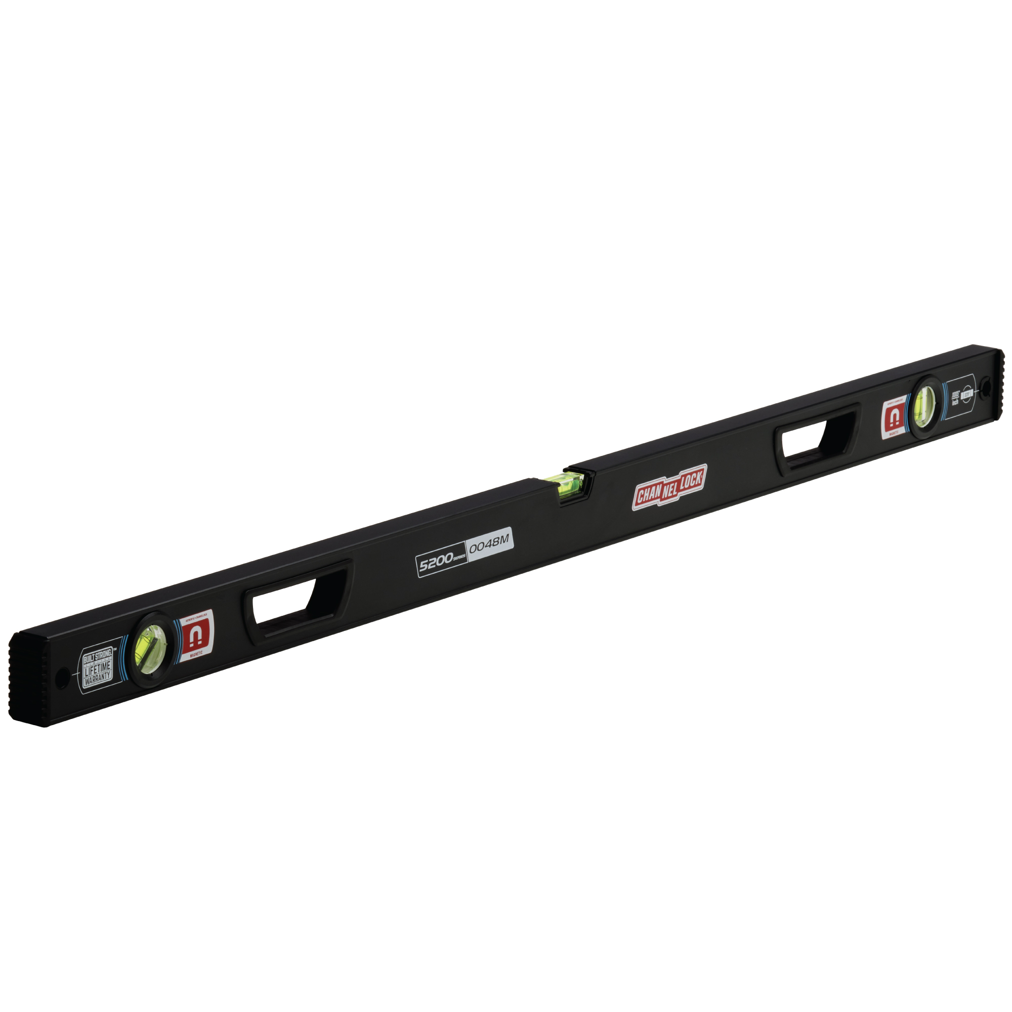 5200-0048M 48-inch Professional-Grade Magnetic Aluminum Box Level