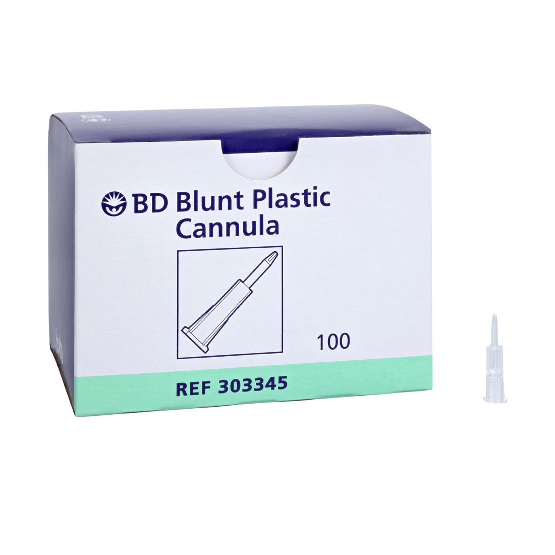 Blunt Plastic Cannula 17ga