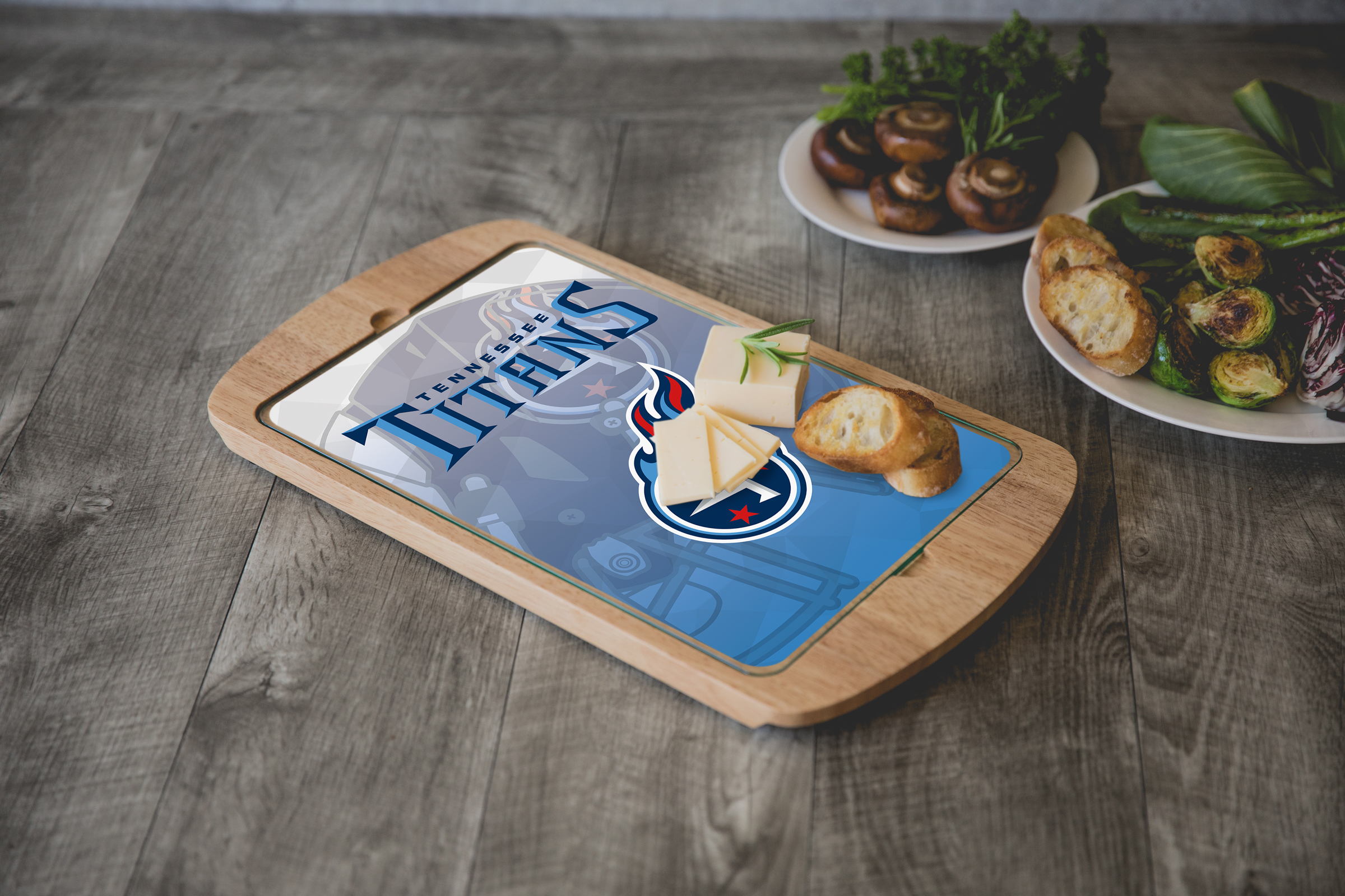 Tennessee Titans - Billboard Glass Top Serving Tray