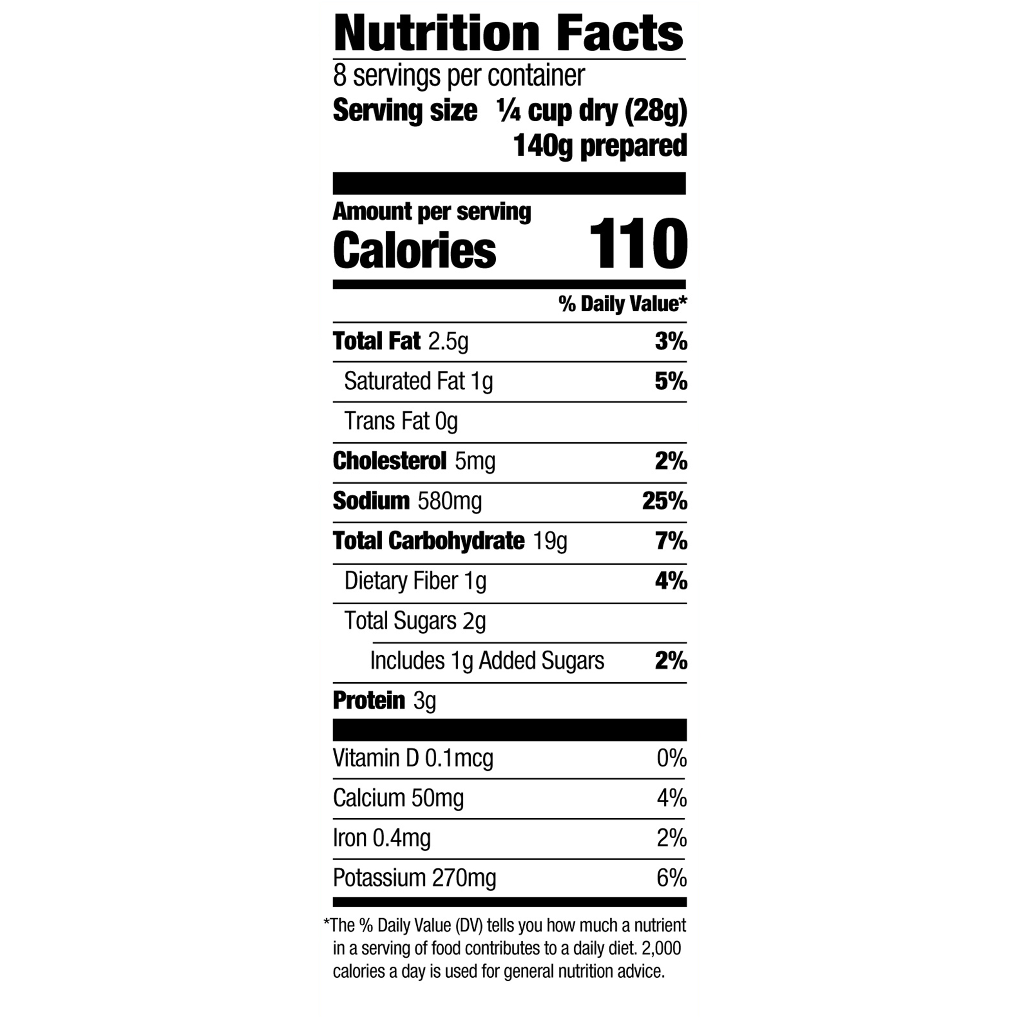 Nutrition Facts