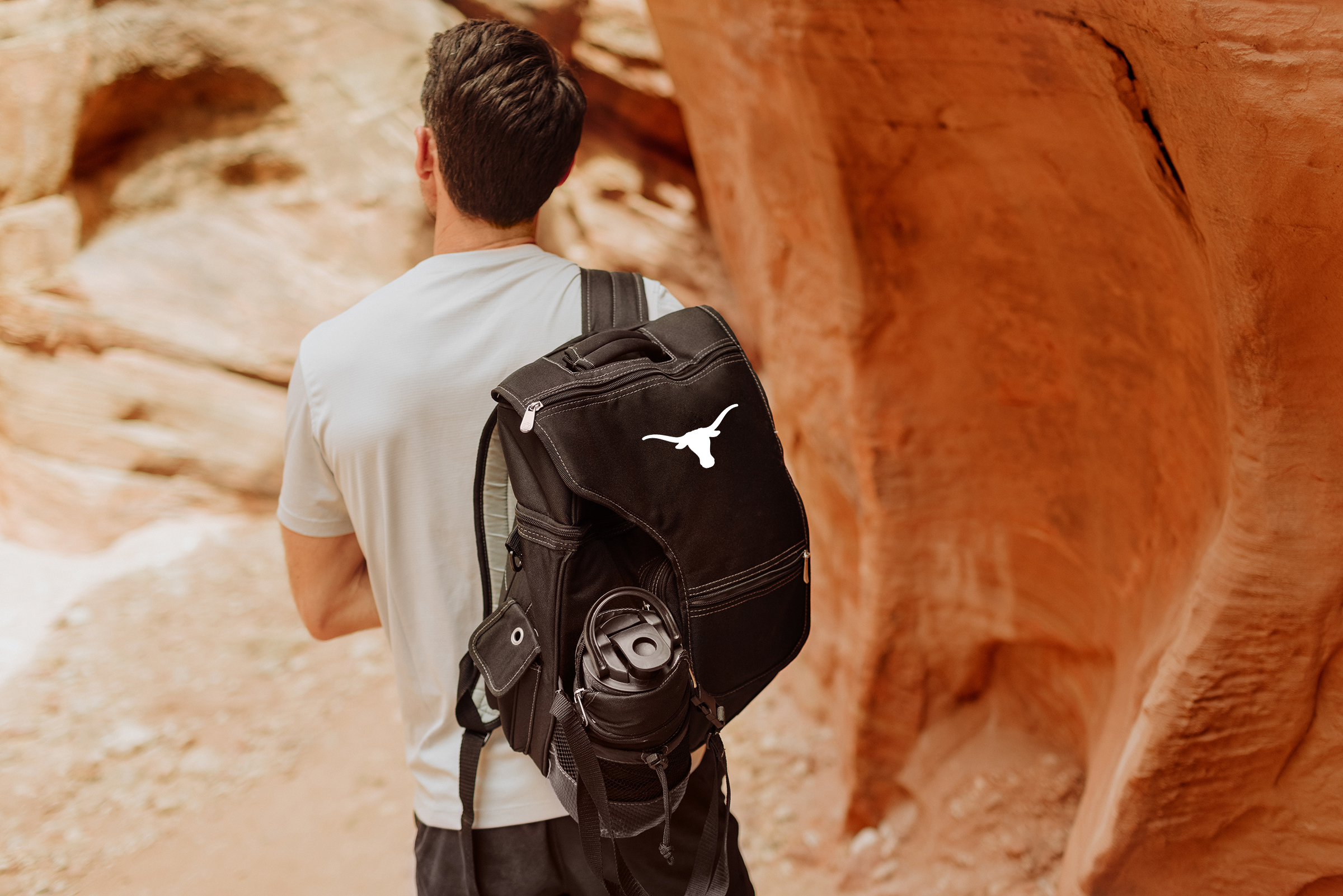 Texas Longhorns - Turismo Travel Backpack Cooler