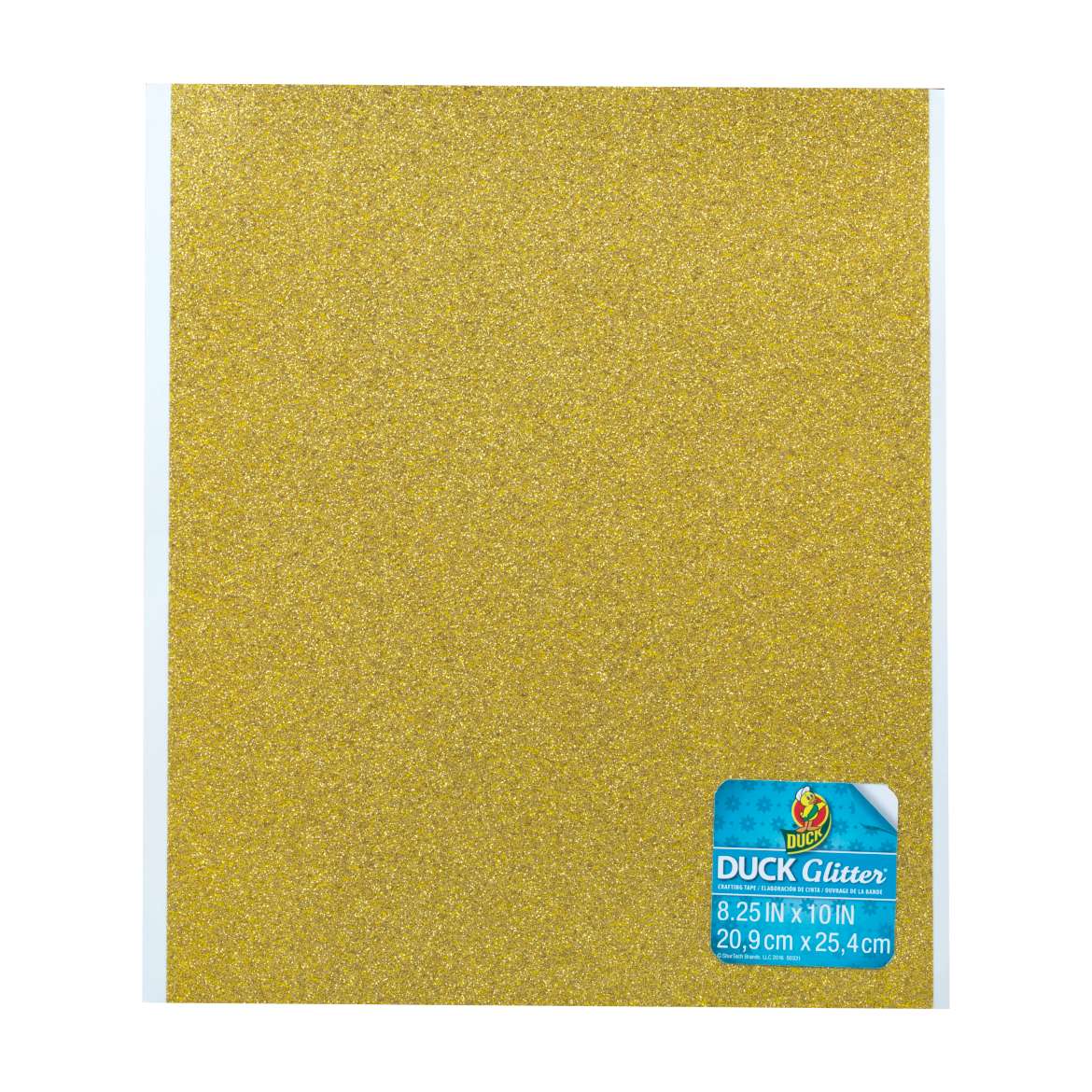 Duck Glitter® Sheets - Gold, 8.25 in x 10 in Image