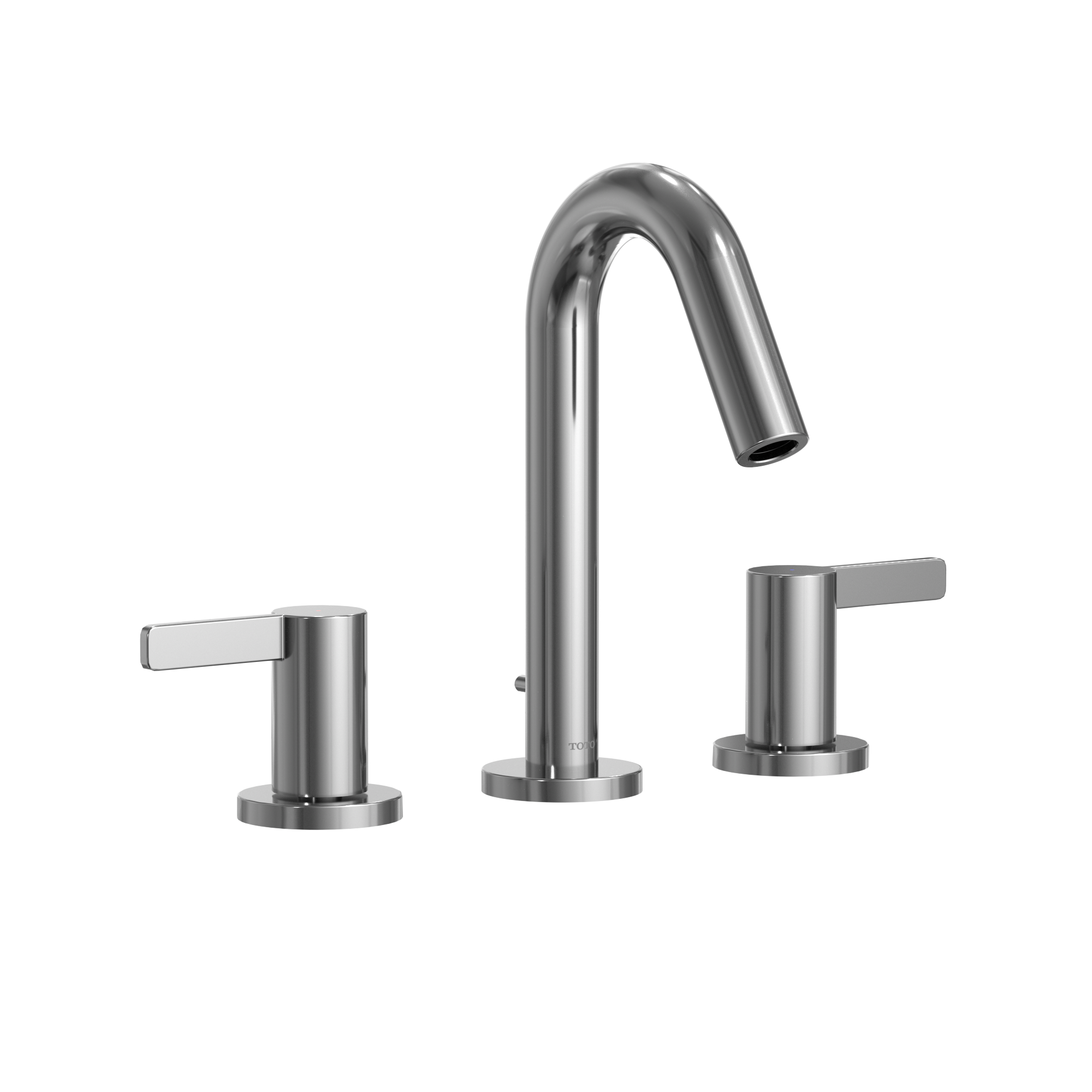 TOTO GF Series 1.2 GPM Two Lever Handle Widespread Bathroom Sink Faucet, Polished Chrome, Brass, TLG11201UA#CP