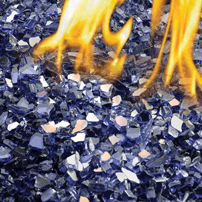 Blue Glass Embers