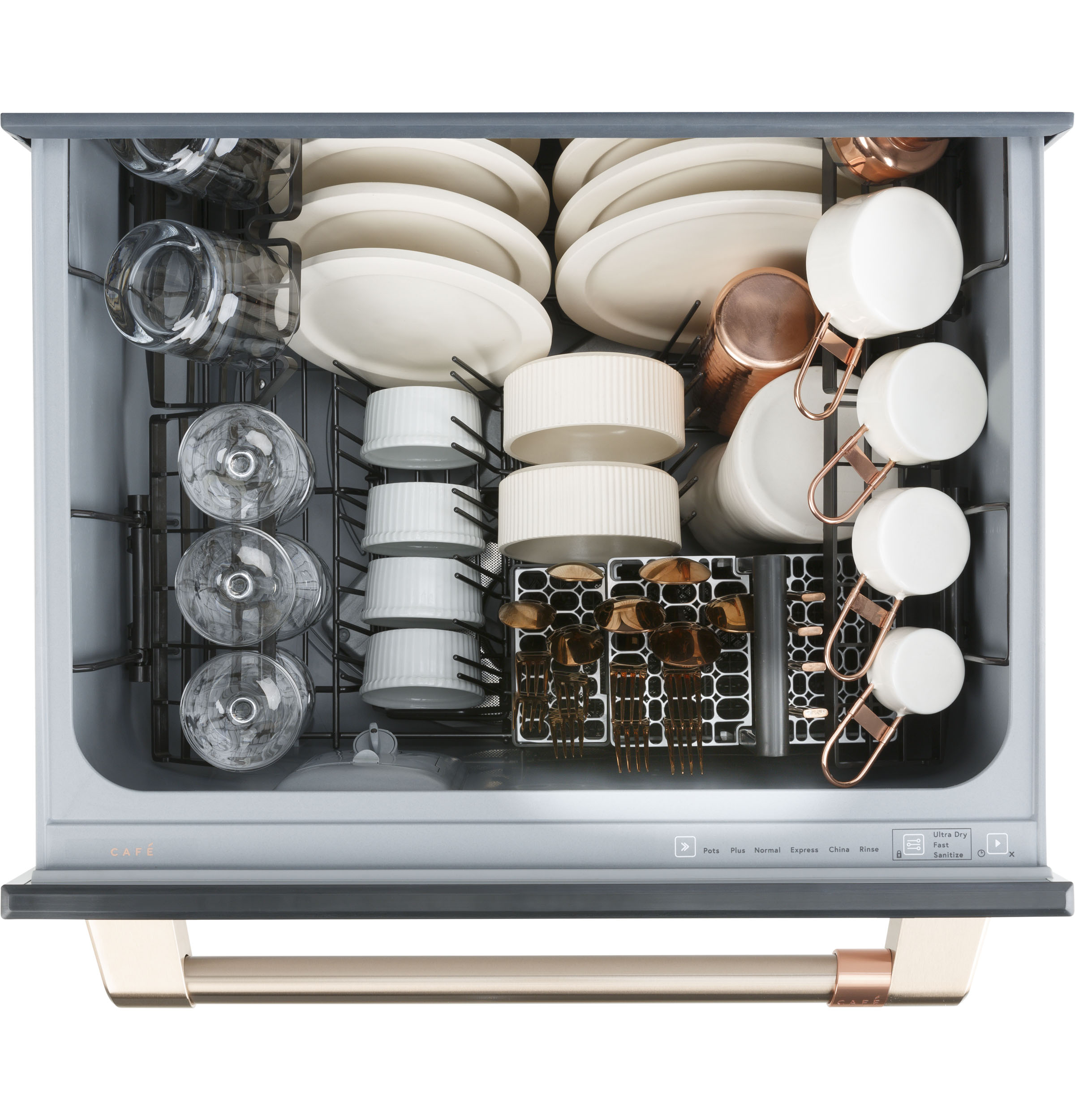 Café™ 24" Matte White Built-In Drawer Dishwasher view 5