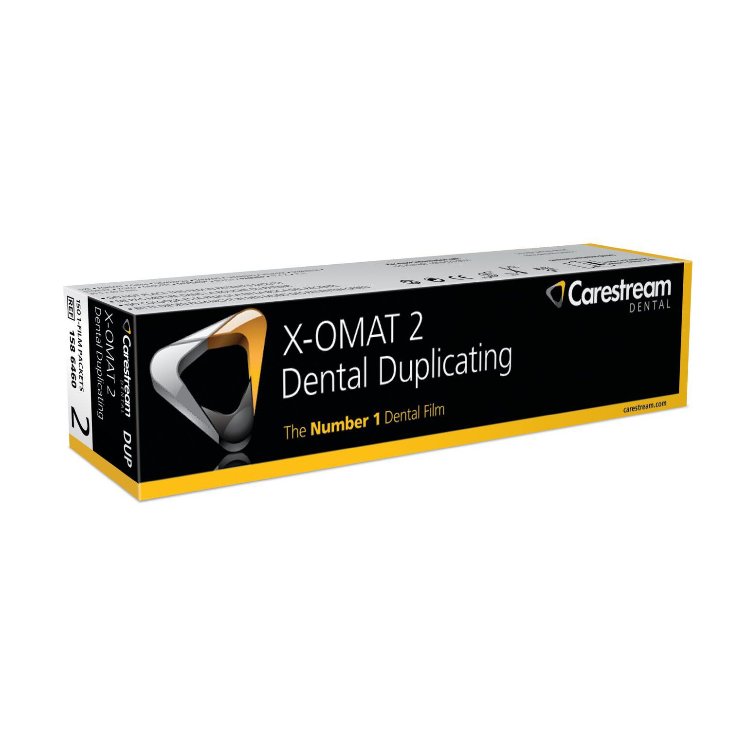 X-OMAT® 2 Dental Duplicating Film, 30.5 x 40.5cm - 150/Box