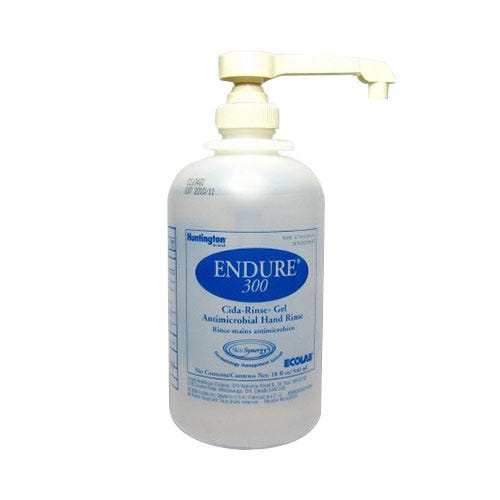Endure® 300 Cida-Rinse® Gel Antimicrobial Hand Rinse, 540 ml Pump Bottle - 12/Case