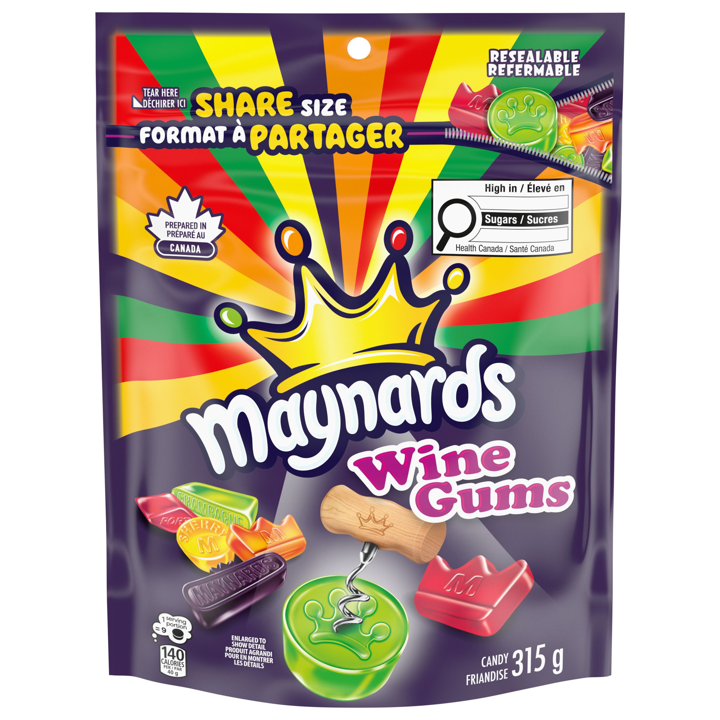 Maynards Wine Gums Candy, 315g-0