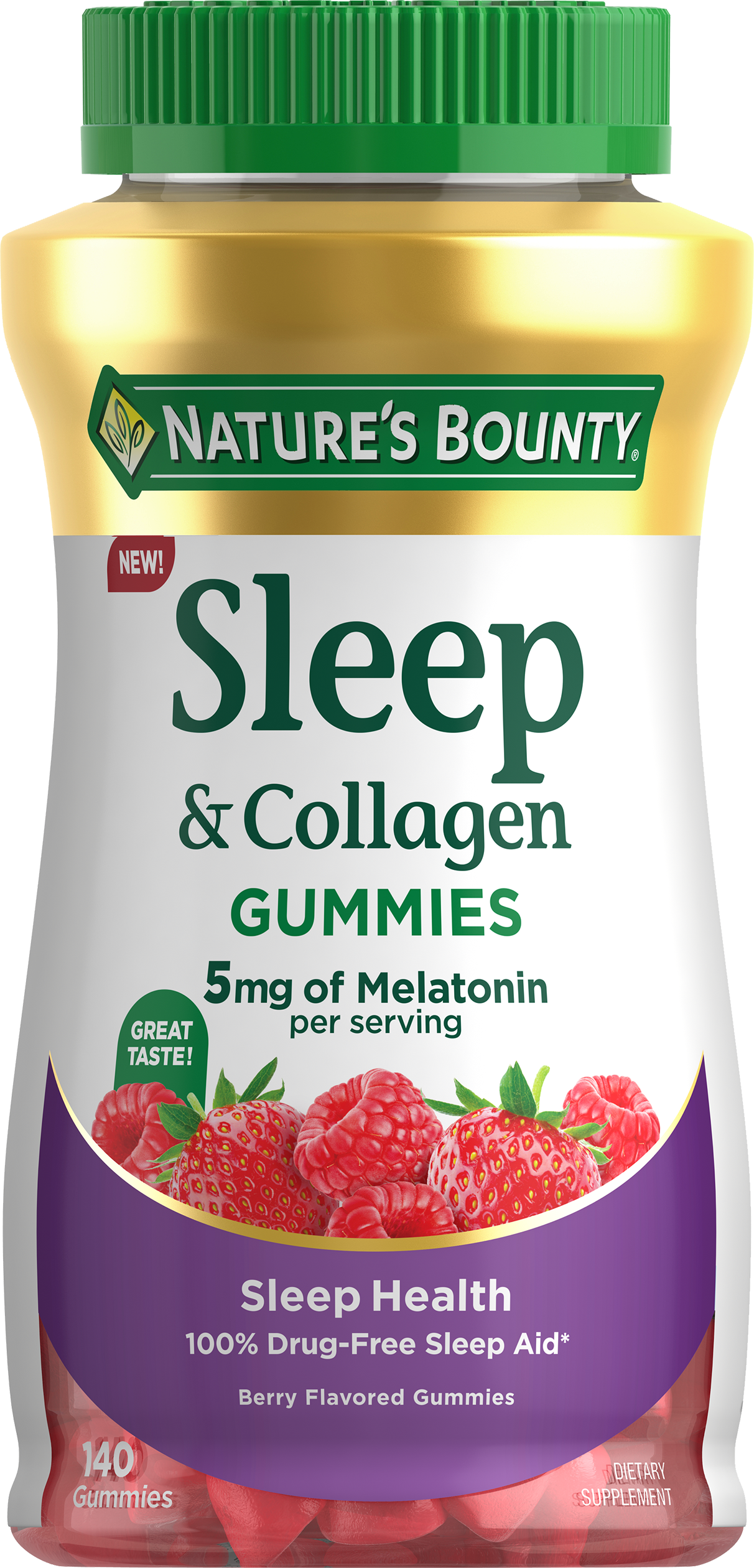 Nature's Bounty® Sleep 5mg Melatonin & Collagen Gummies